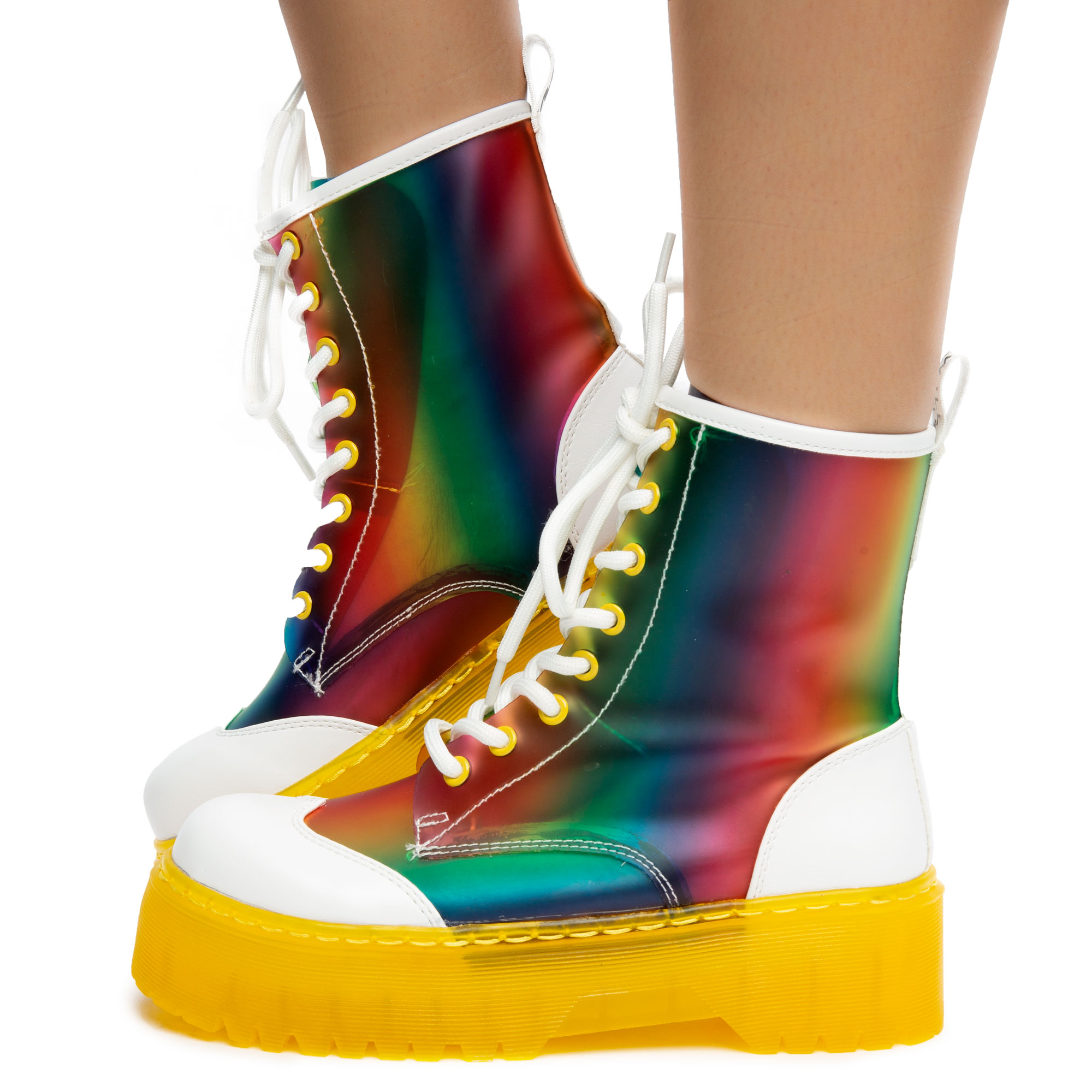 kenzo combat boots