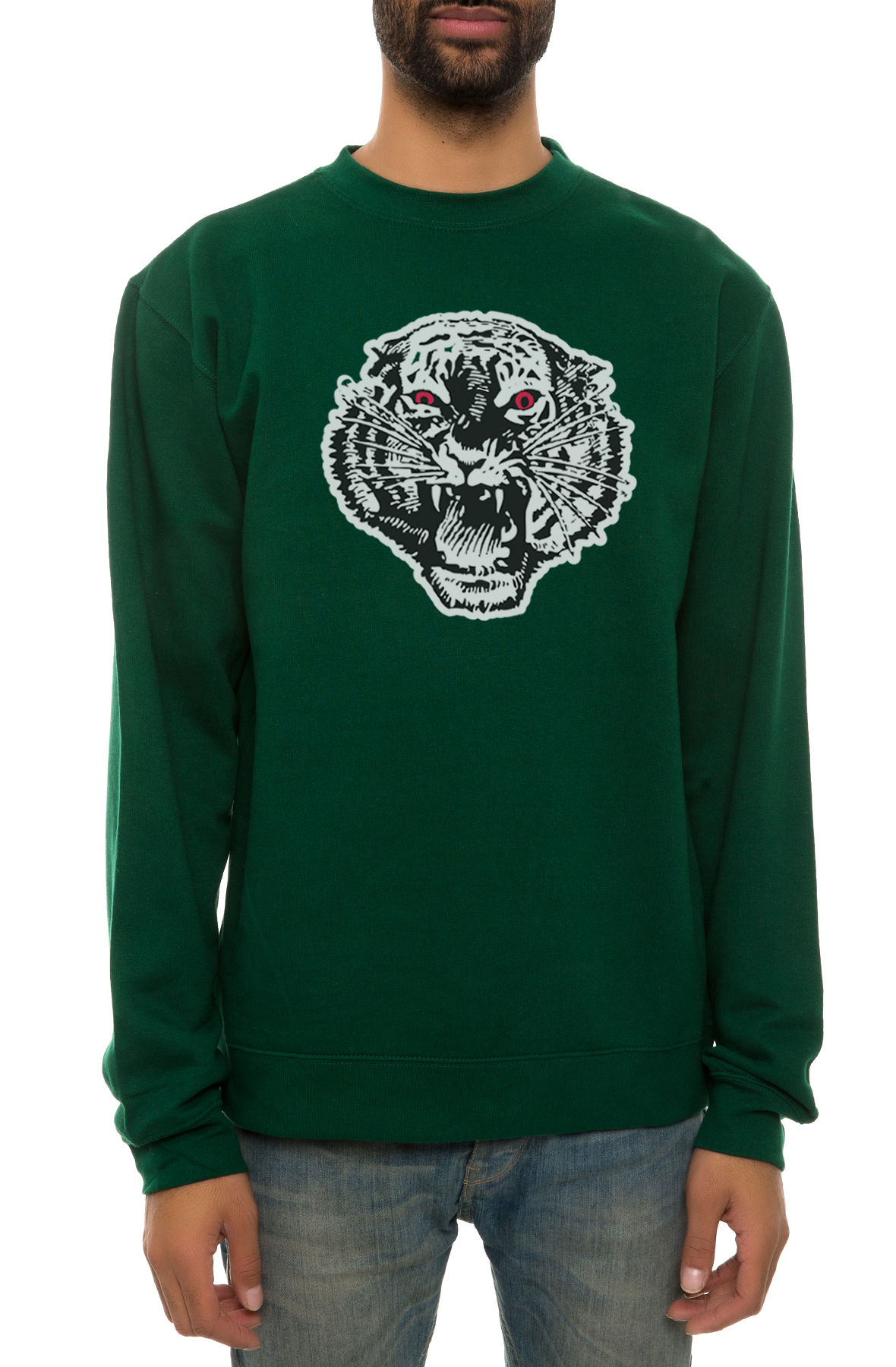 The Mascot Crewneck Sweatshirt in Green