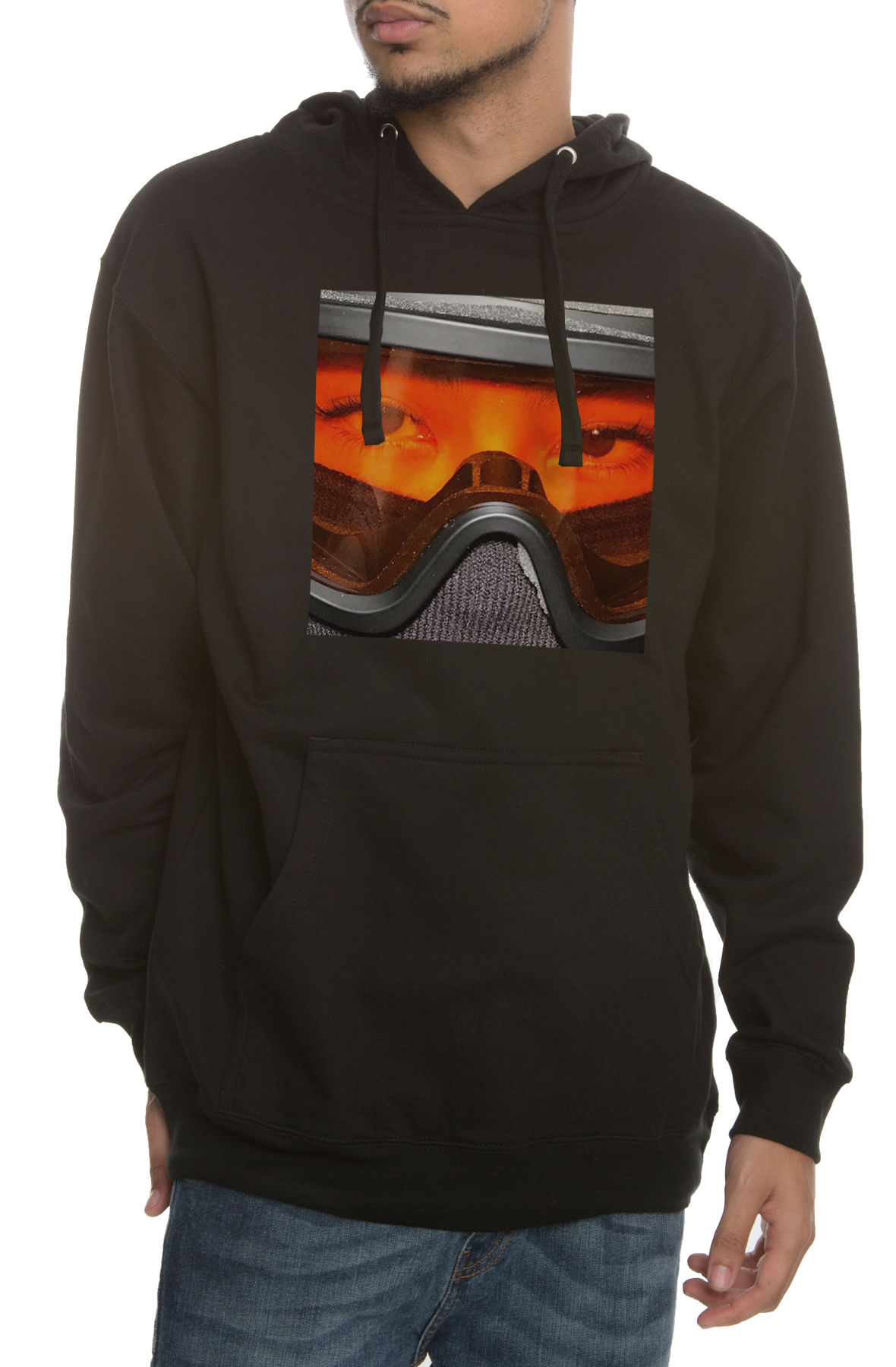 The Goggles Hoodie in Black