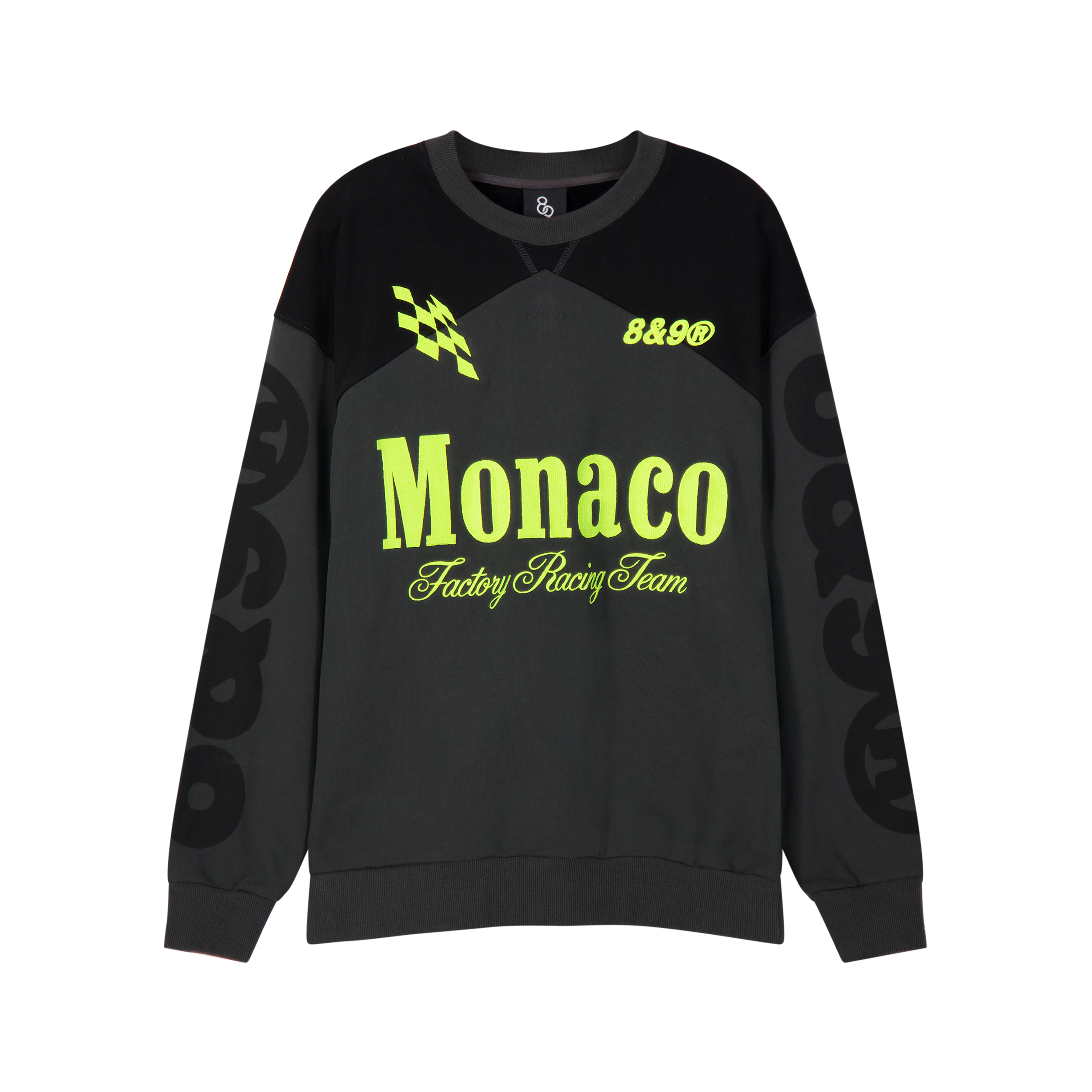 Monaco Crewneck Sweatshirt Black