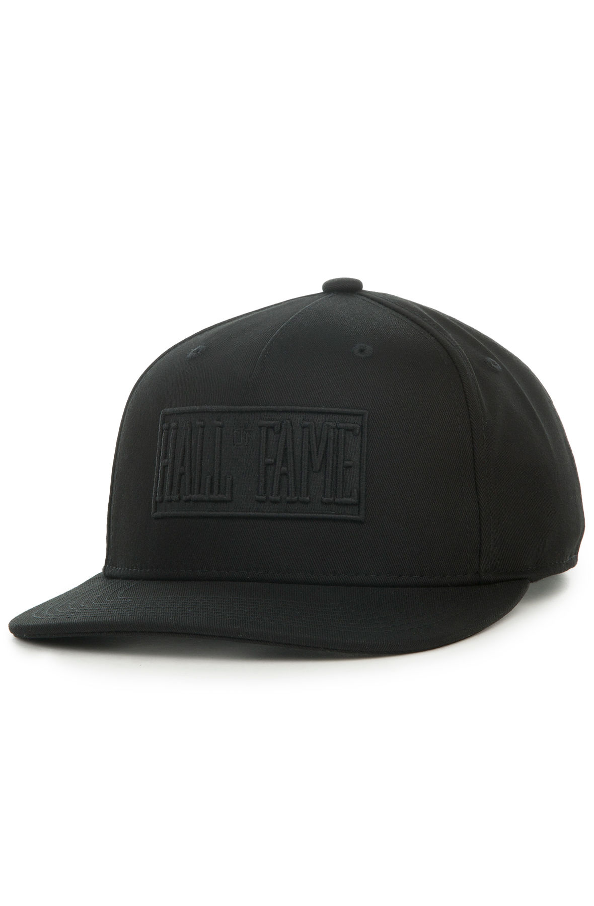 The Tonal Logo Snapback in Black