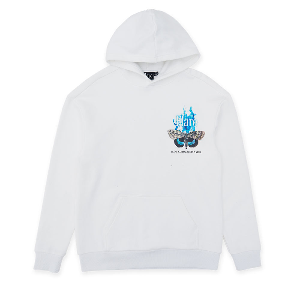 Moth To The Flame Pullover Hoodie