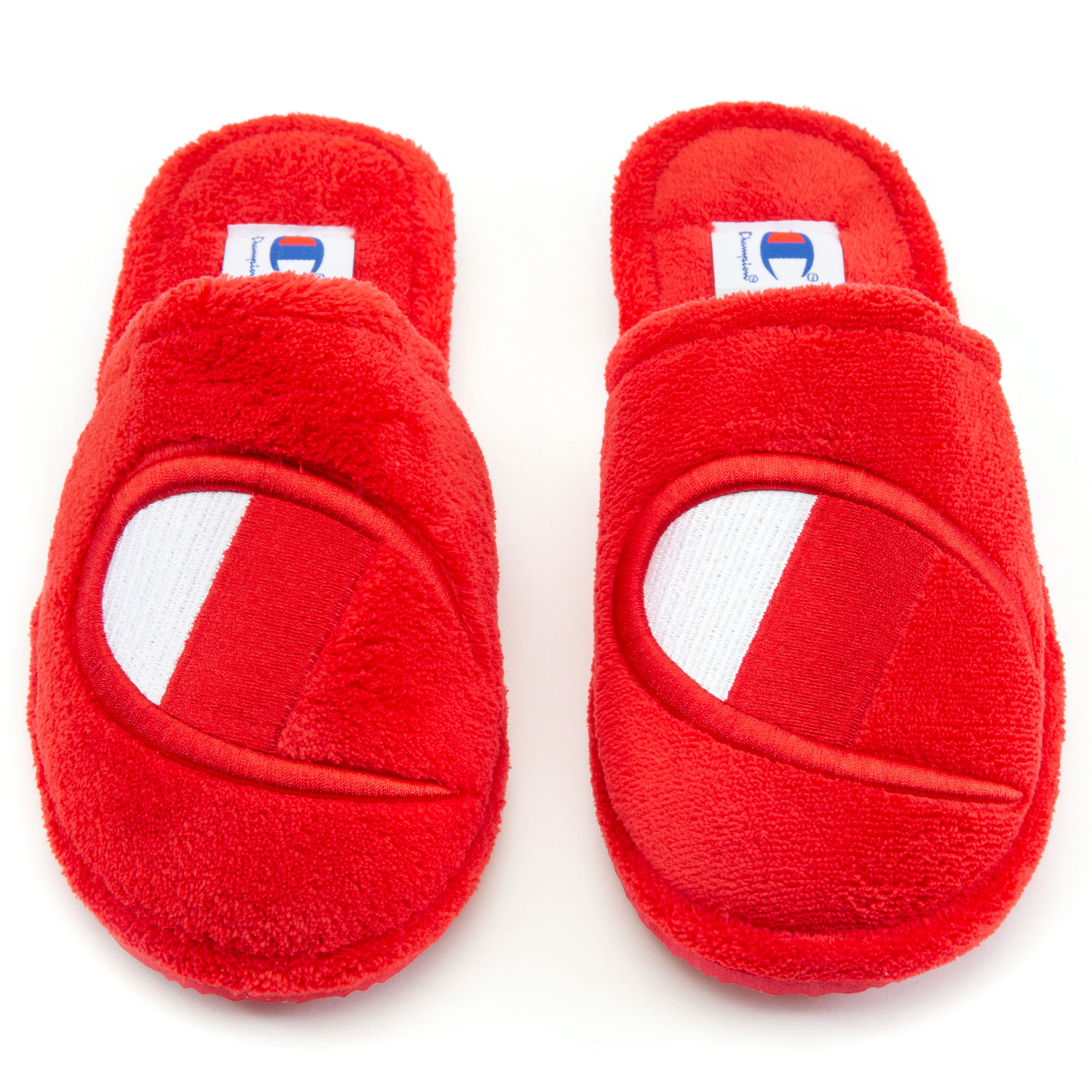 The Sleepover Slippers Scarlet/White