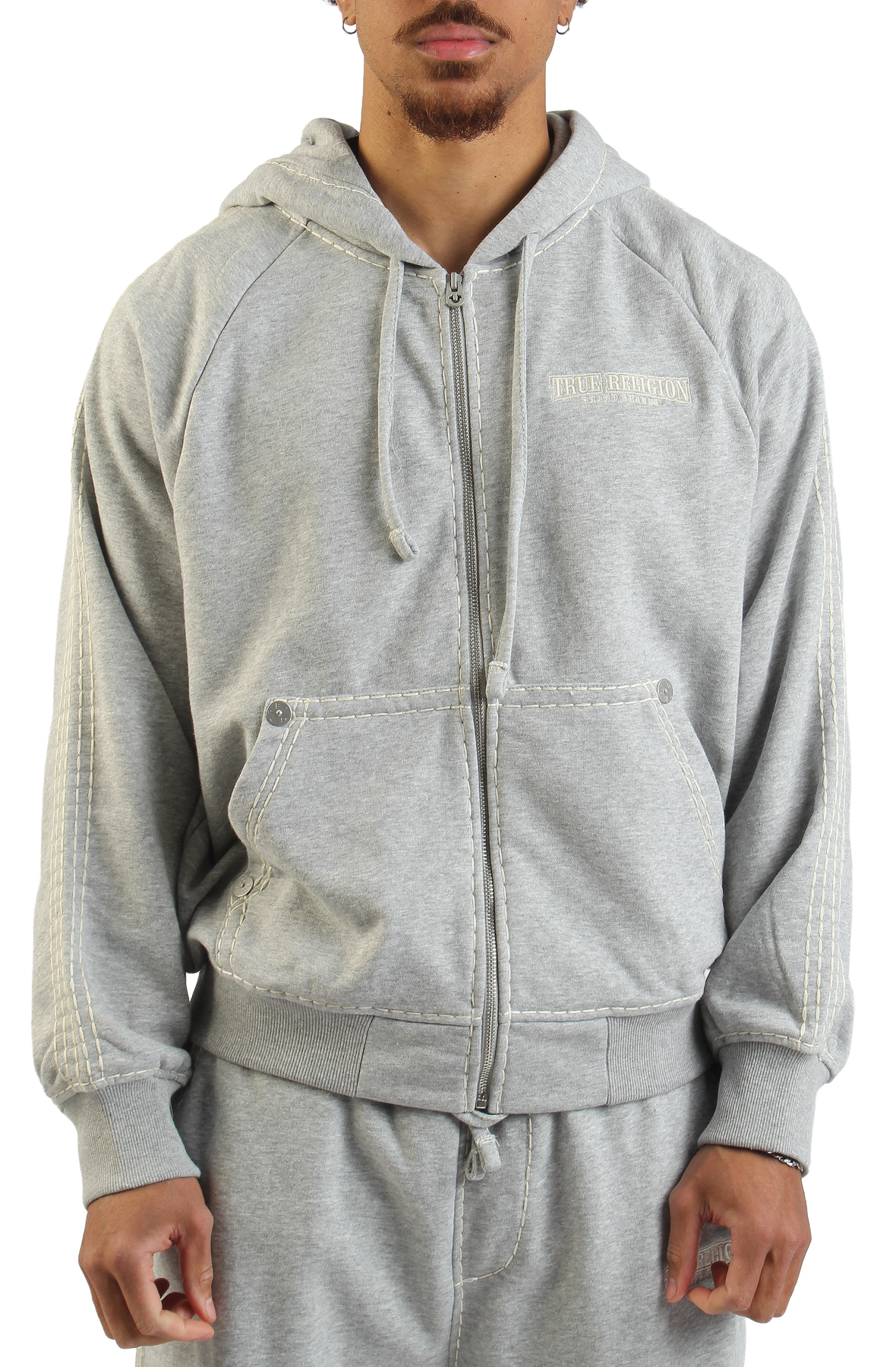 Super T Boxy Zip-Up Hoodie