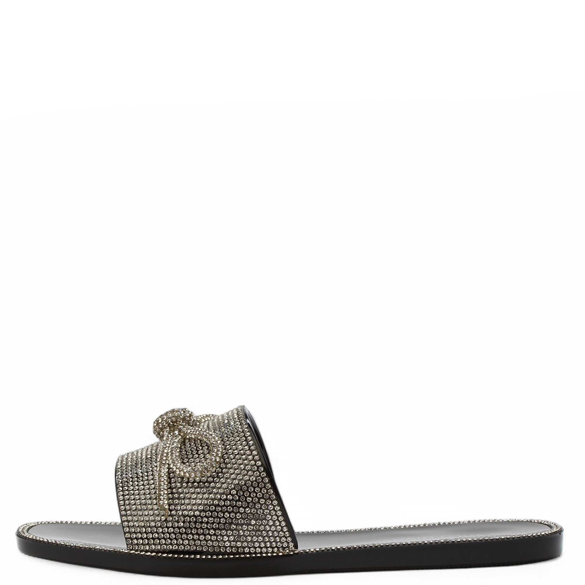 Jacelyn-80 Bow Rhinestone Sandal