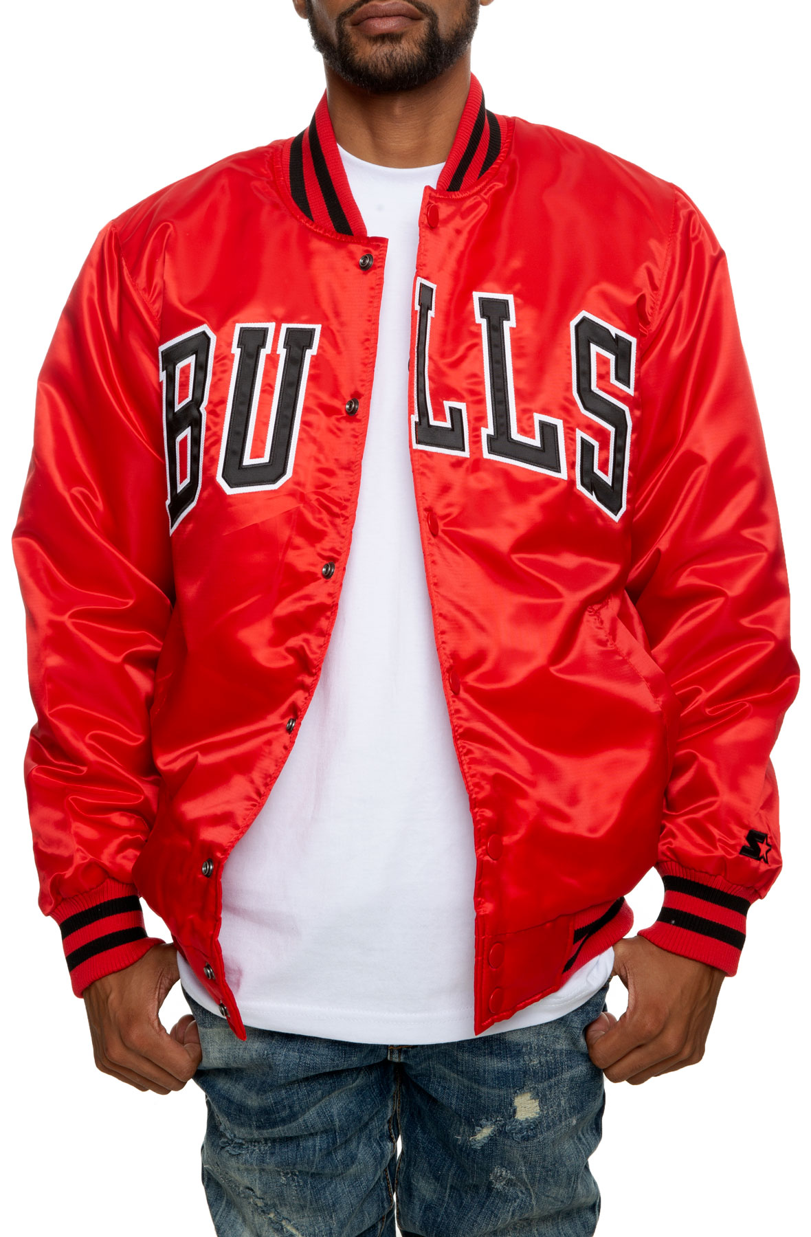 chicago bulls jacket white