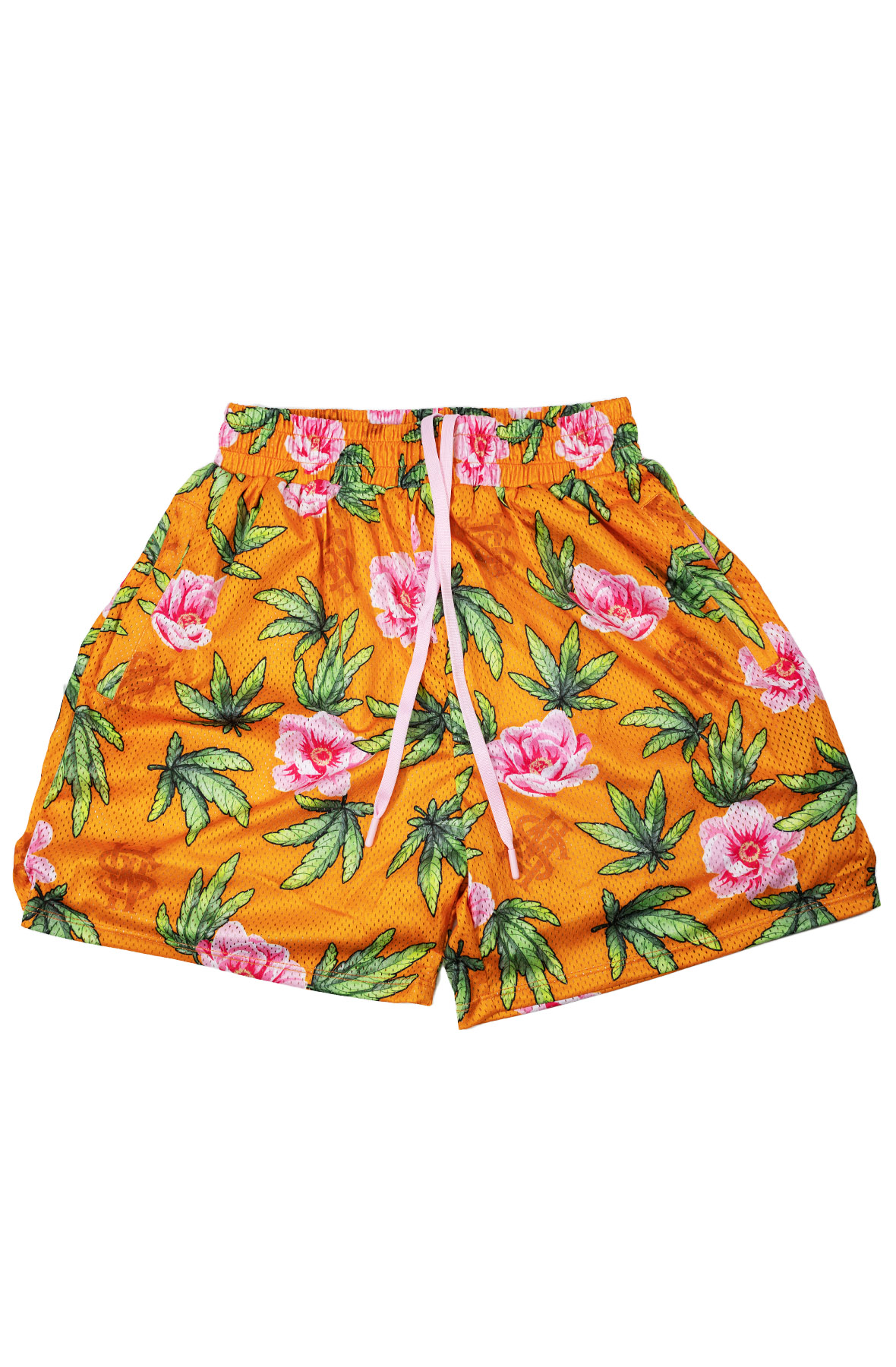 Stay Winning Hippie Hoop Shorts (Orange)