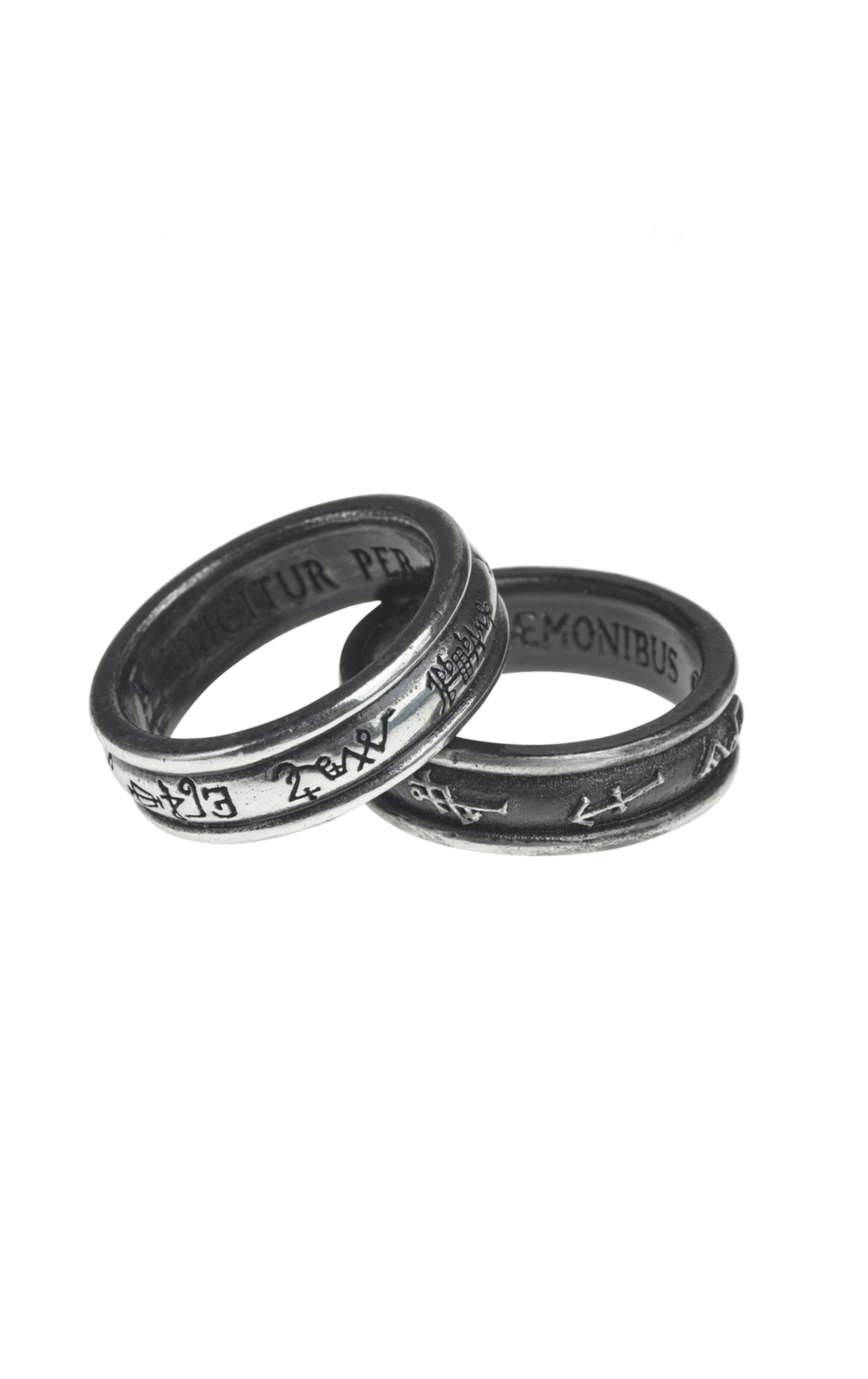 Demon Black & Angel White Ring