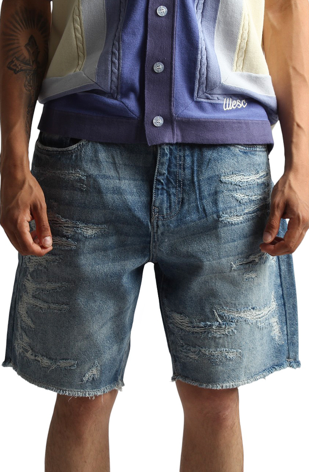 Shadow Denim Shorts