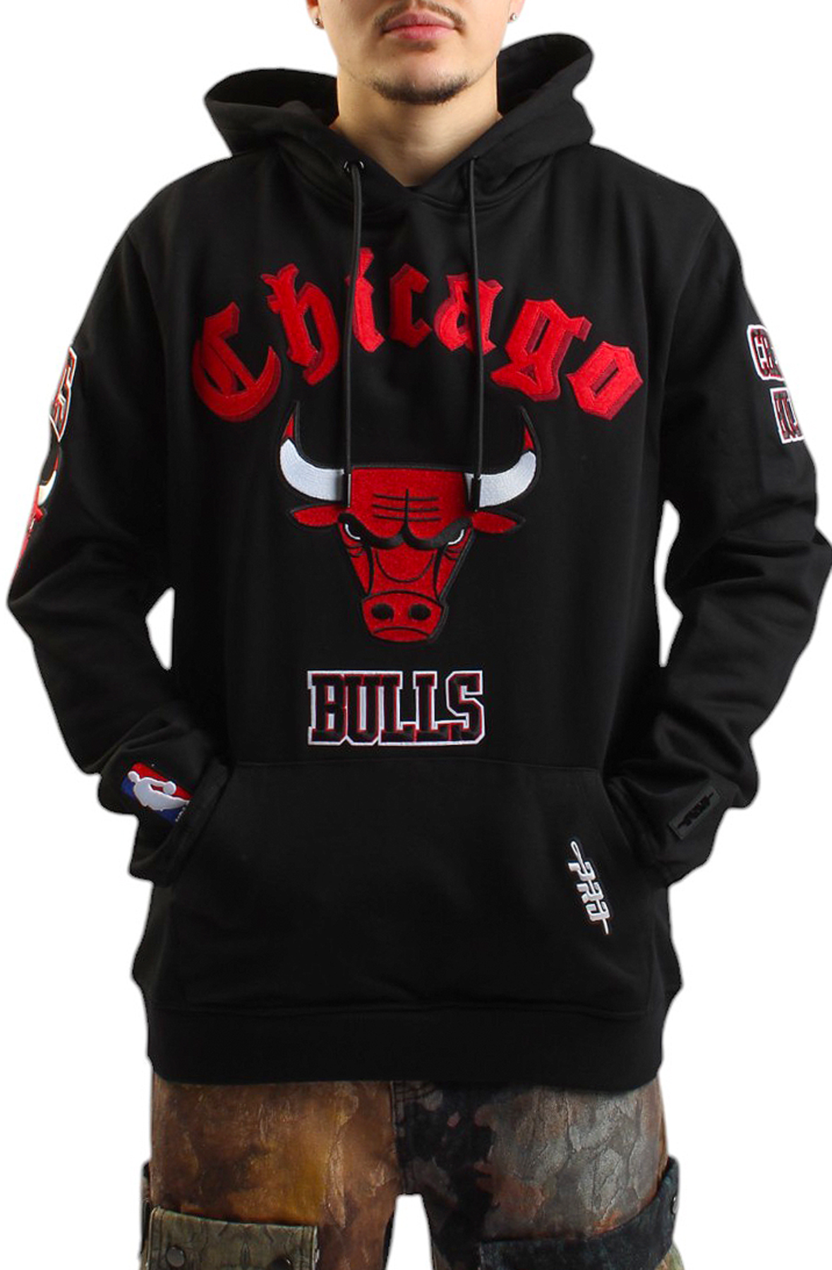 Chicago Bulls Old English Hoodie