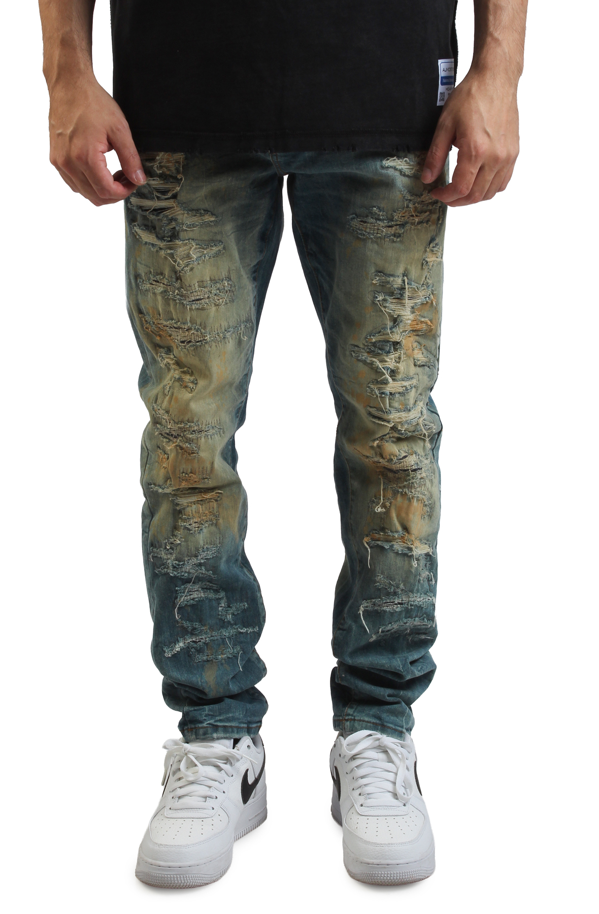 Sean Ripped Slim Jeans