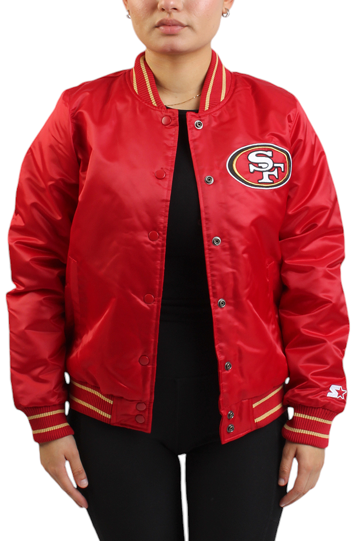 NFL Women's San Francisco 49ers Satin Jacket