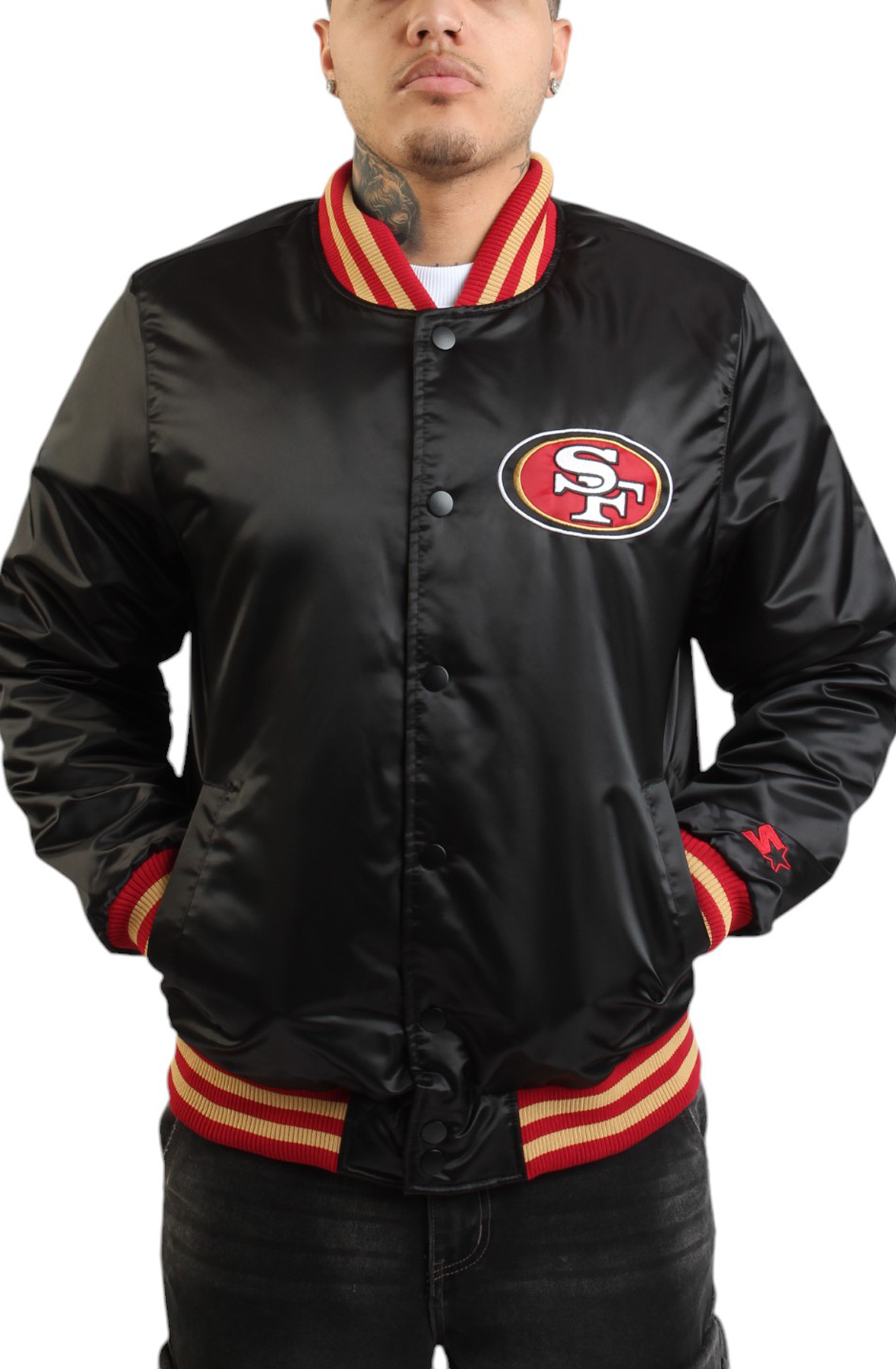 STARTER NFL San Francisco 49ers Varsity Jacket LS40B494 SNF