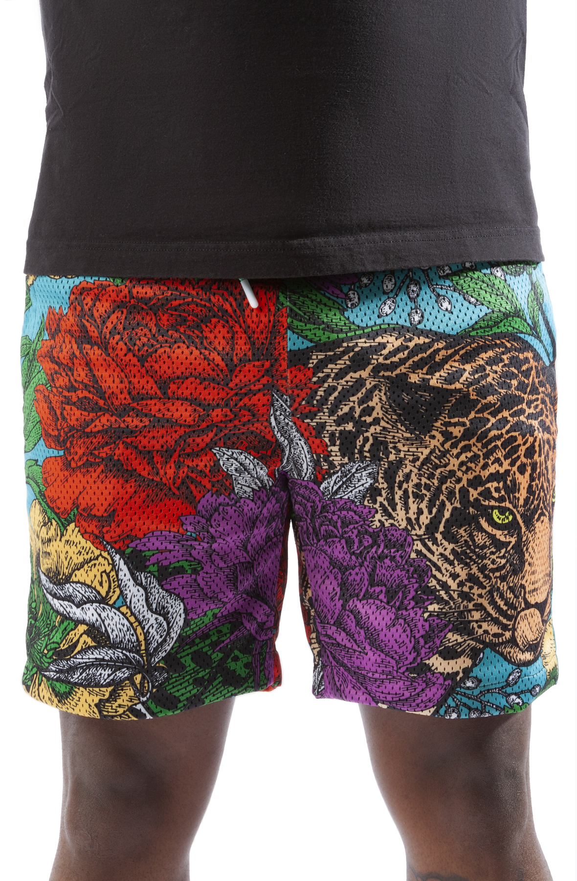 Deep Jungle Mesh Shorts