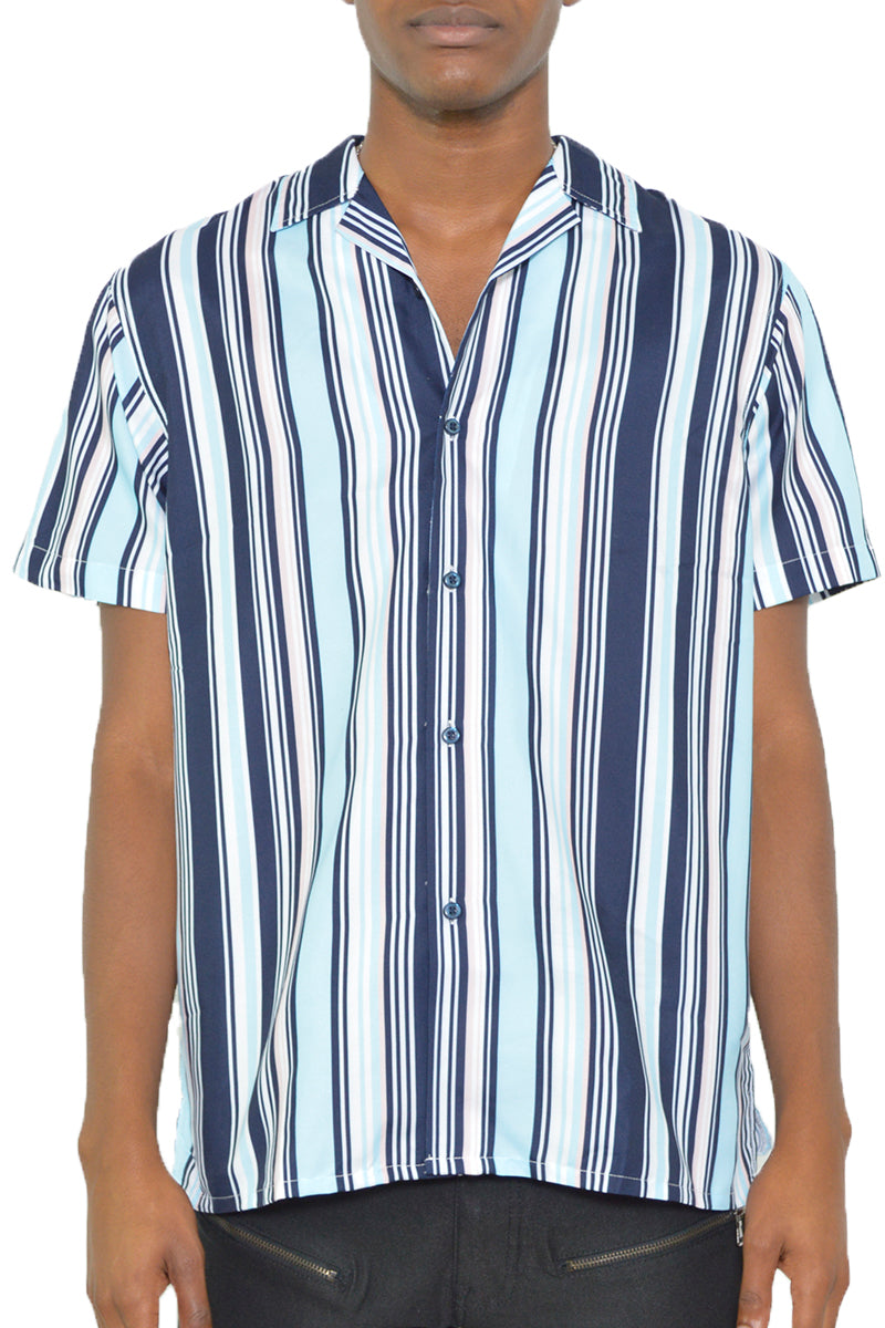 Bruxon Striped Print Shirt