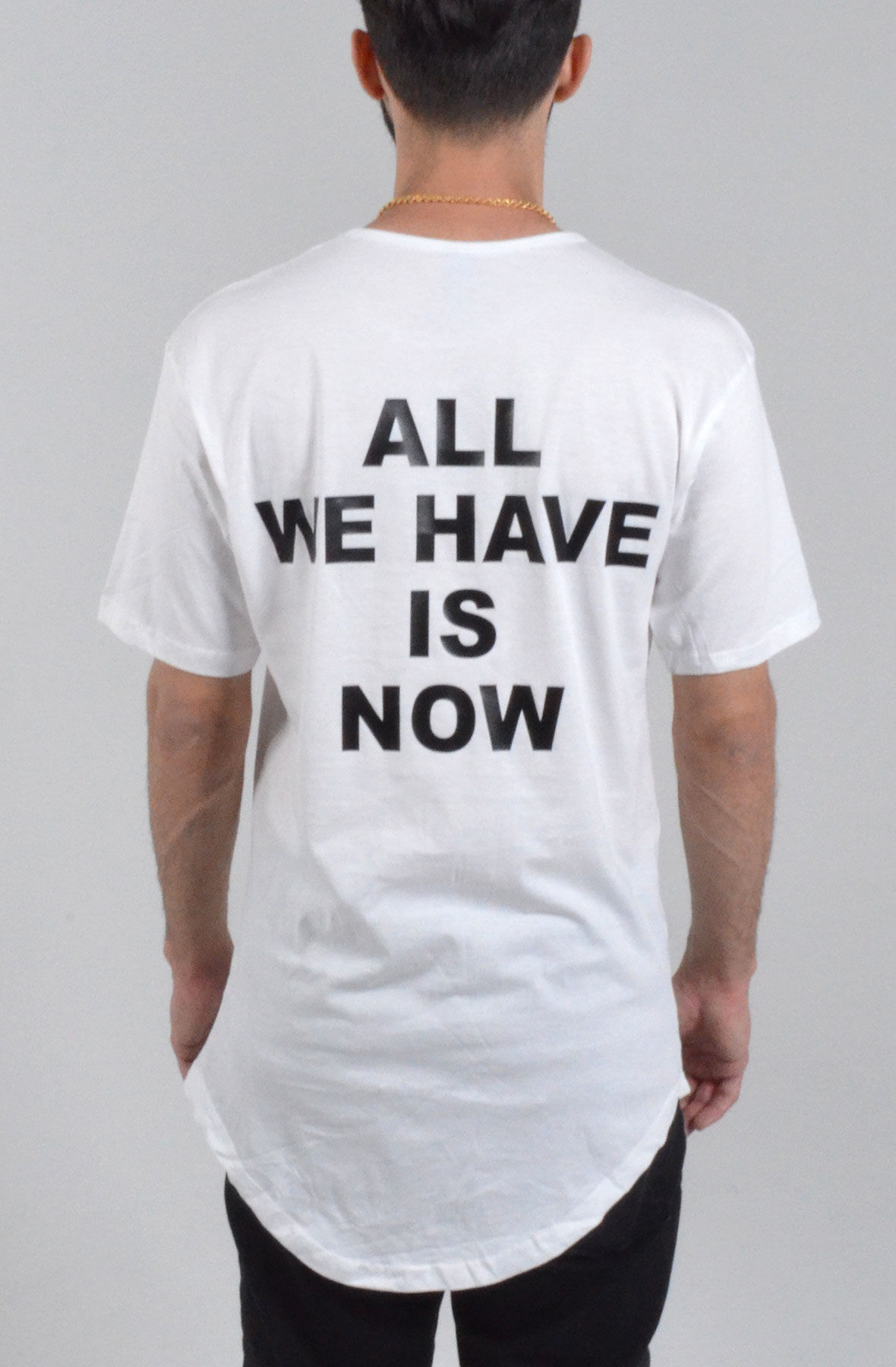 All We Have Is Now Tee in White