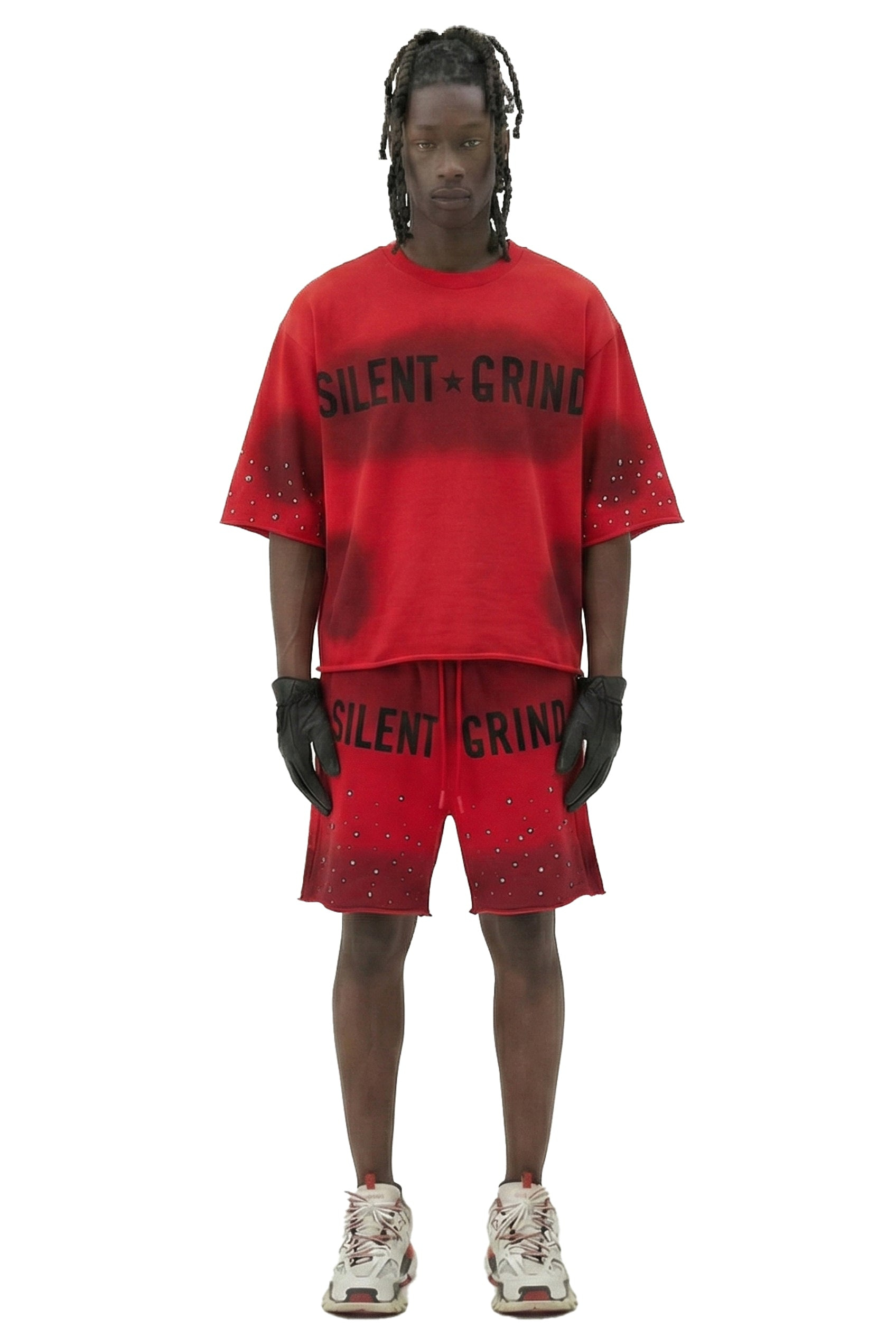 NEW GARCIA S/N Jersey 3/4 Sleeve Crop top Tee