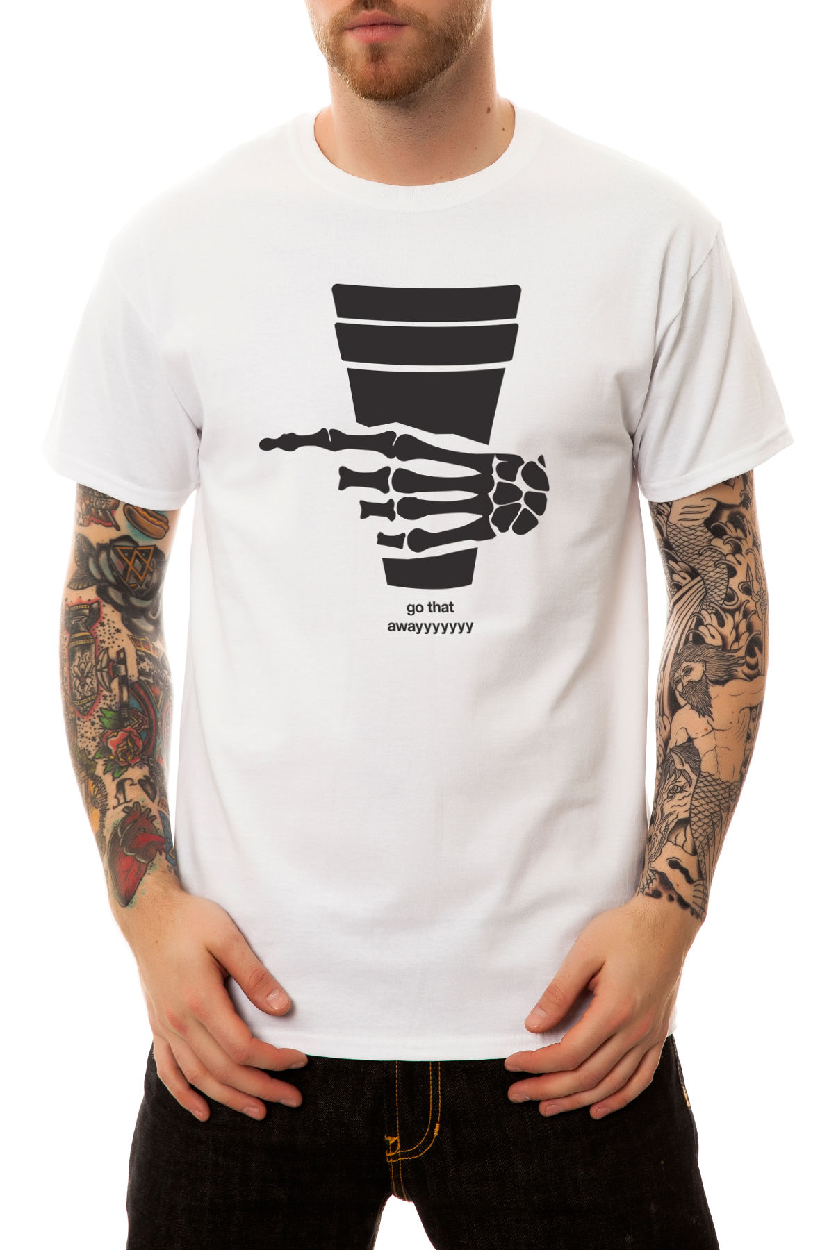 The Go That Way Tee in White