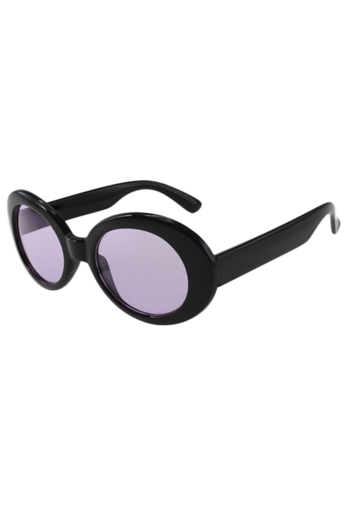 The Kurt Sunglasses in Black and Purple