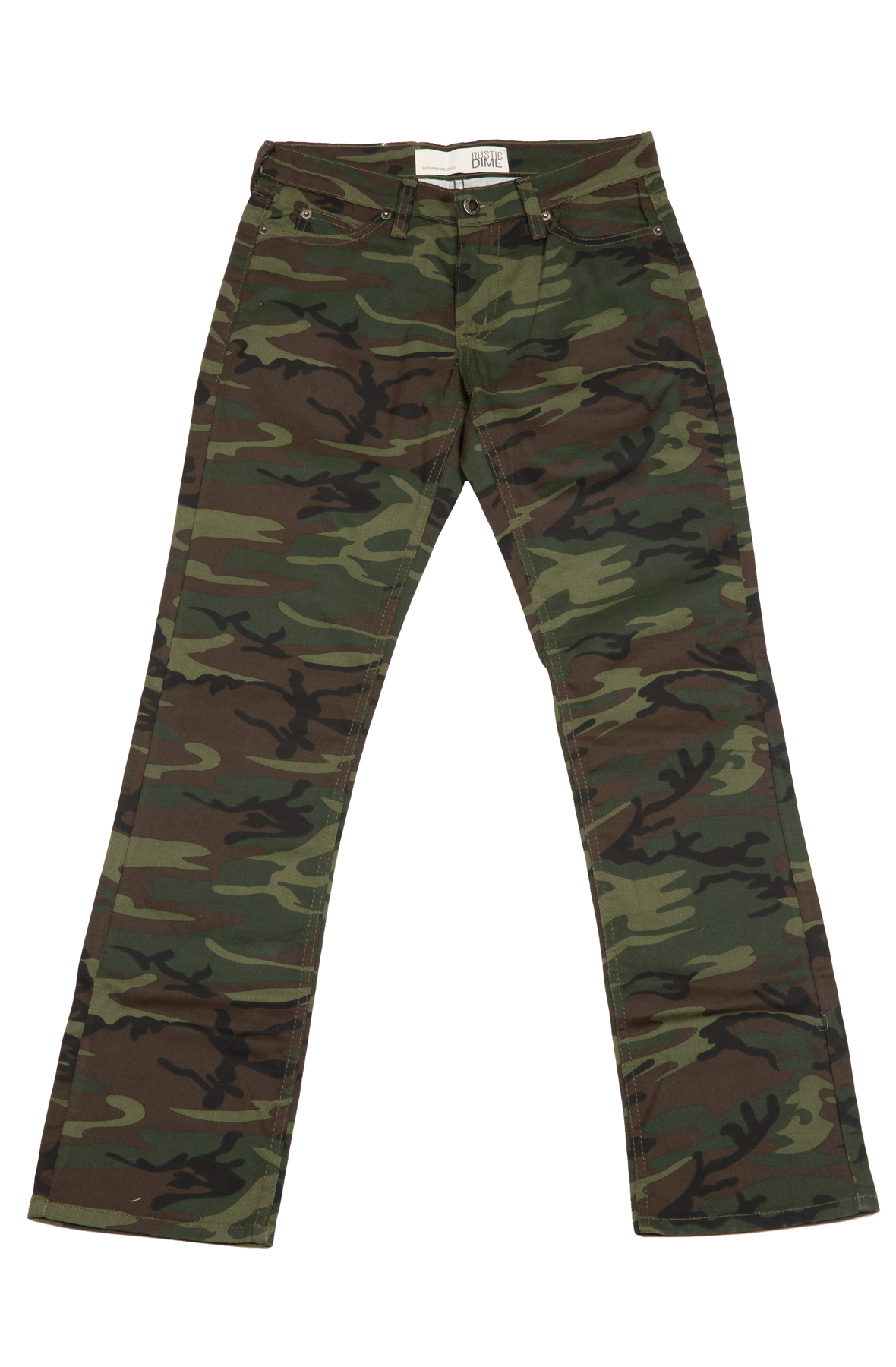 Slim Fit Camo Pants