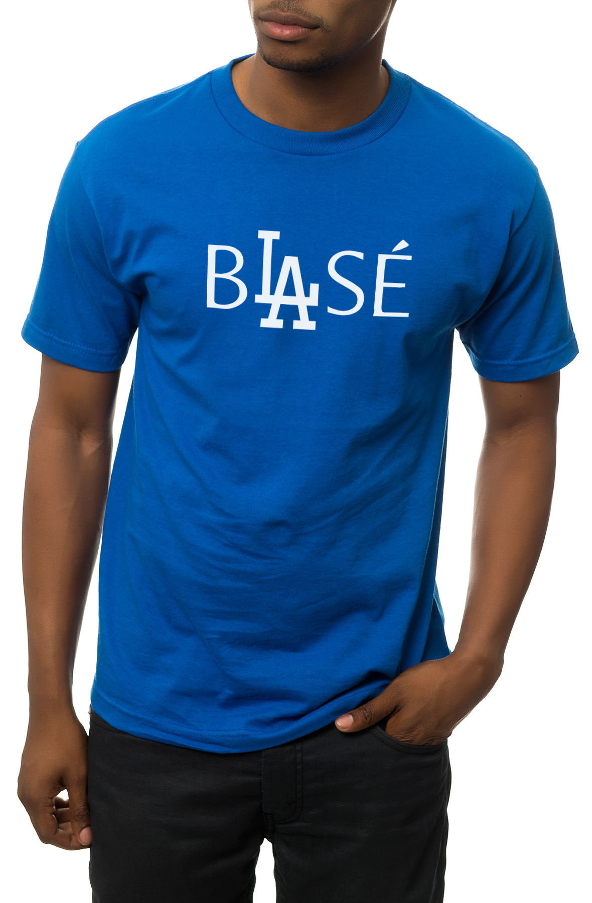 The Blase Tee in Blue