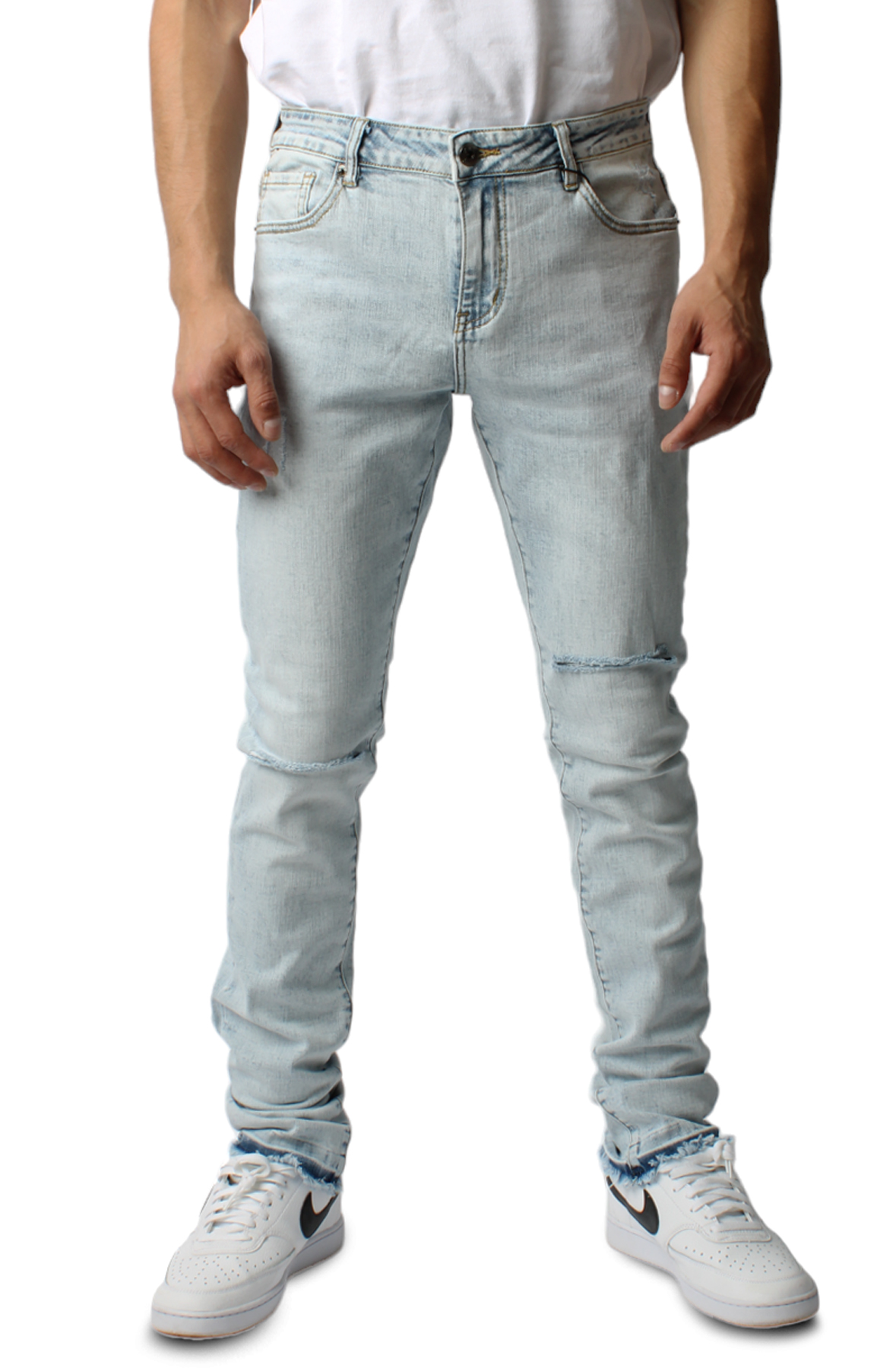 San Miguel Open Hem Jeans