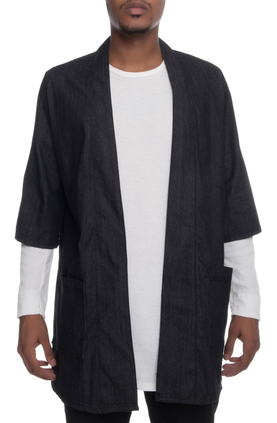 Woven Kimono Jacket