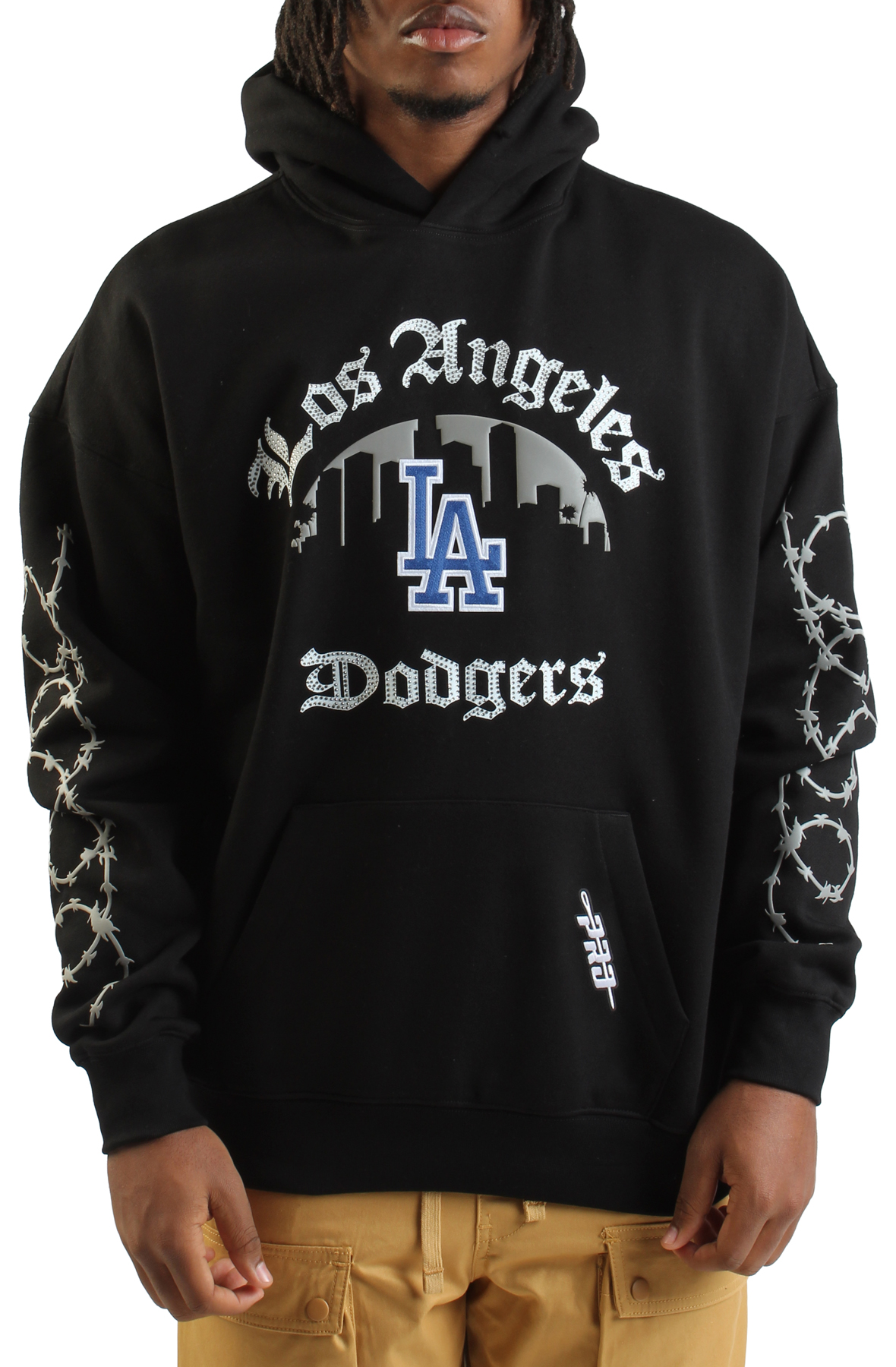 MLB Los Angeles Dodgers Barbed Wire Hoodie
