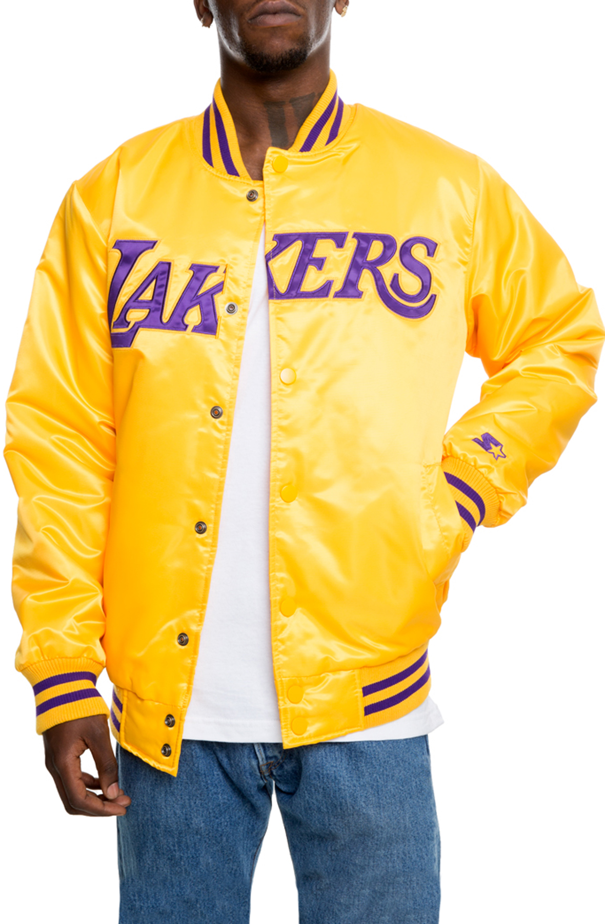 STARTER Los Angeles Lakers Jacket LS83Y666LLK - Karmaloop