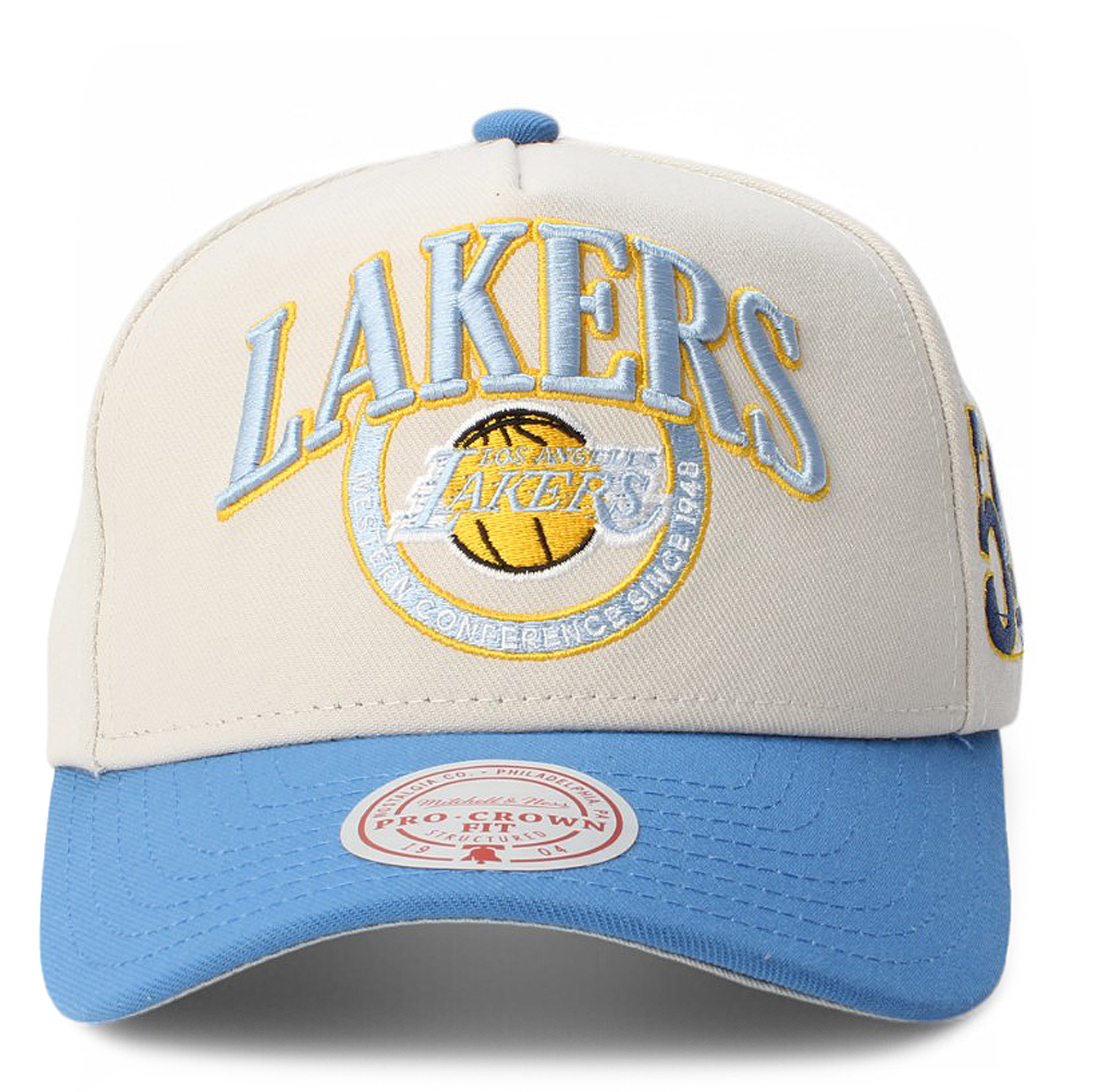 NBA LOS ANGELES LAKERS  50TH PATCH PRO PINCH SNAPBACK