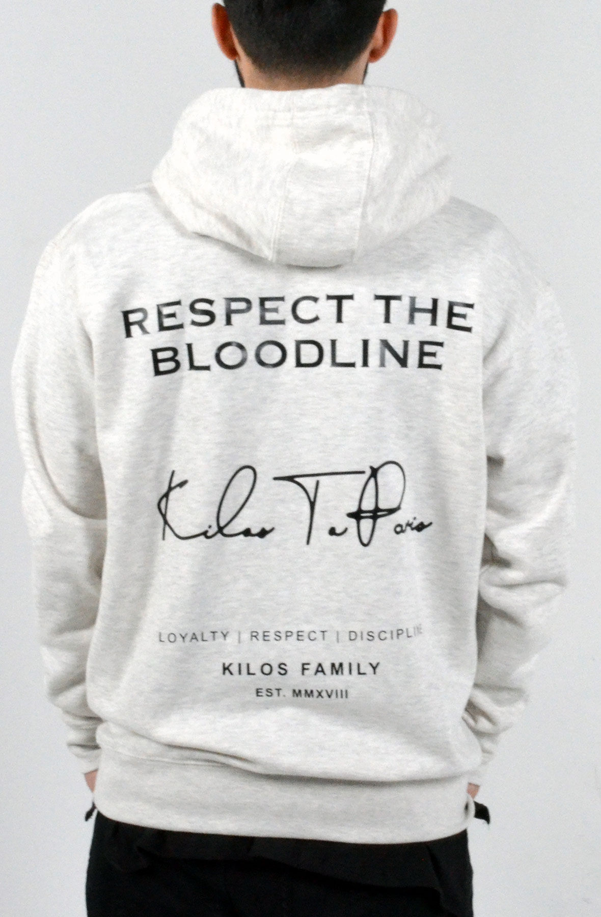 Bloodline Hoodie in Oatmeal