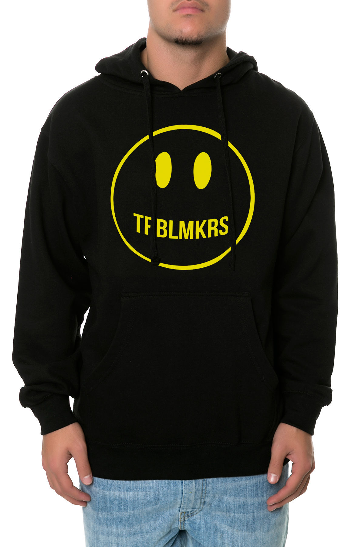 The Smilies Hoodie in Black