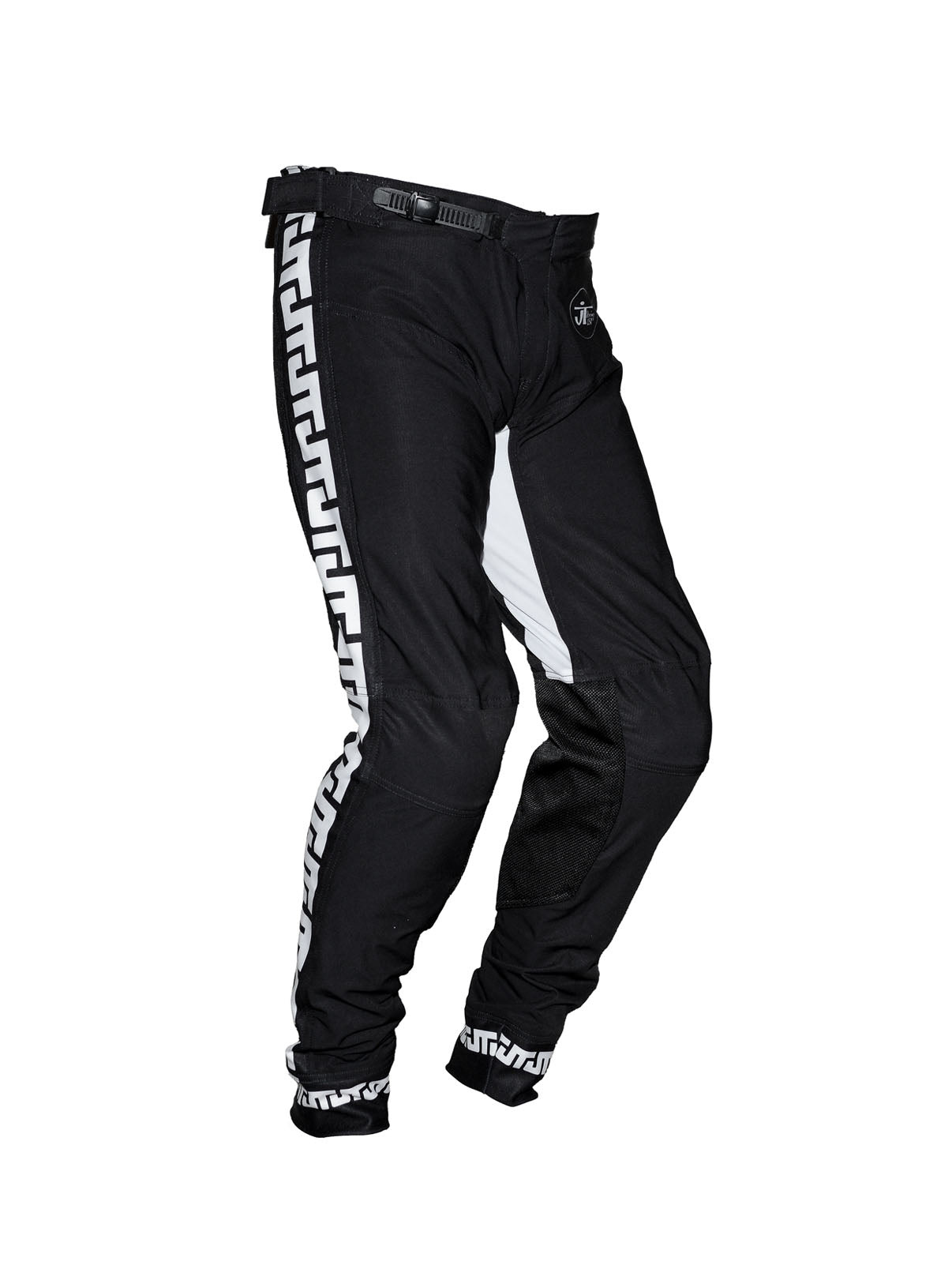 JT Moto Pant - Black and White