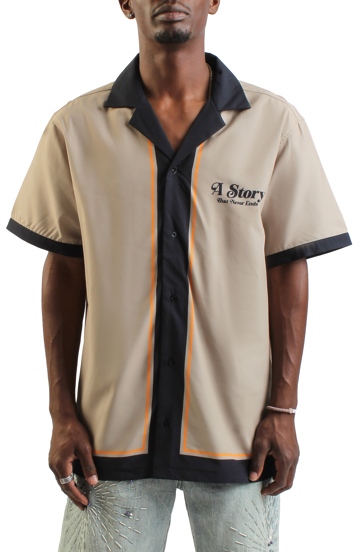 Neverende Woven Button-Up Shirt