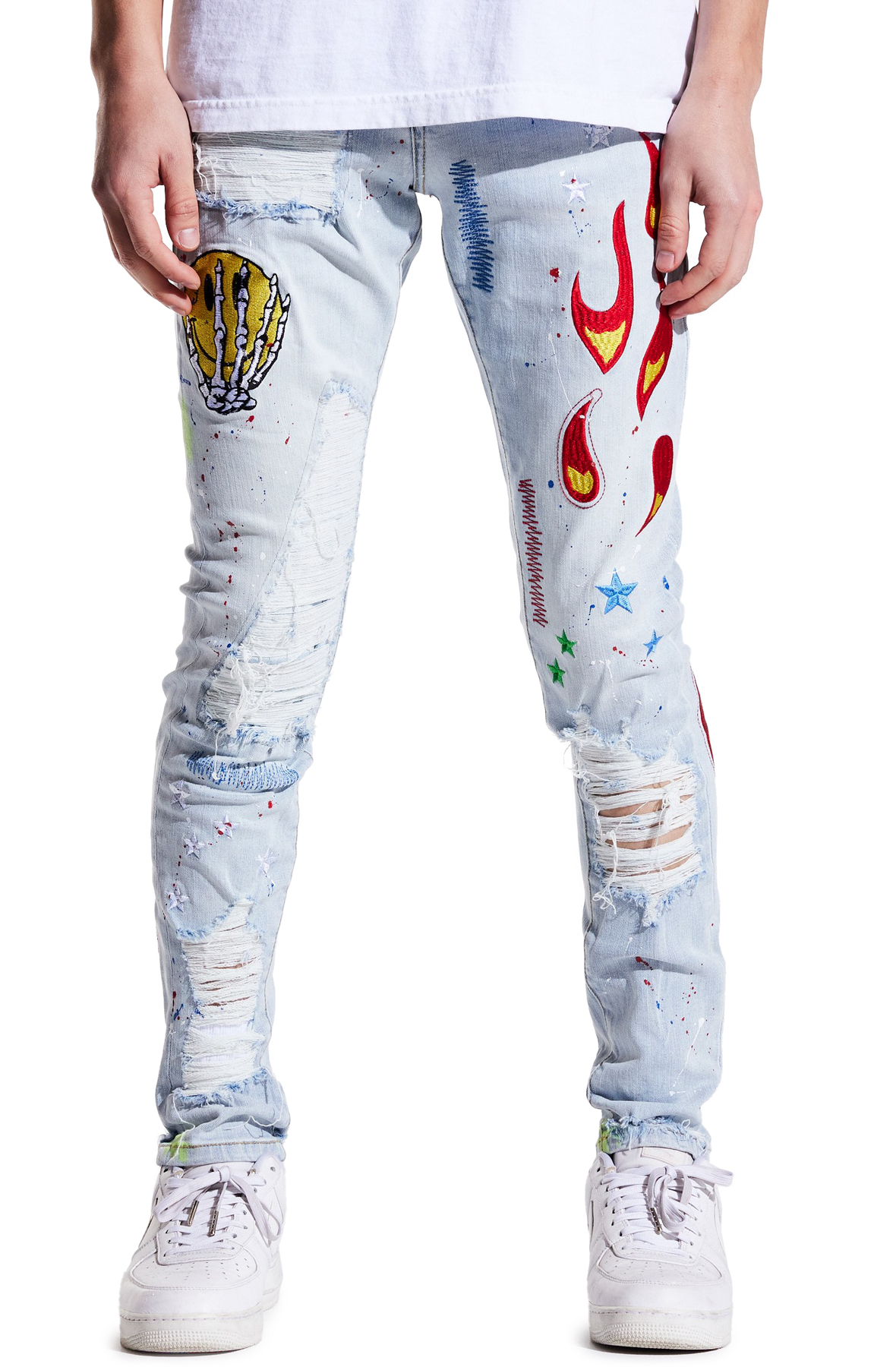 White Patchwork