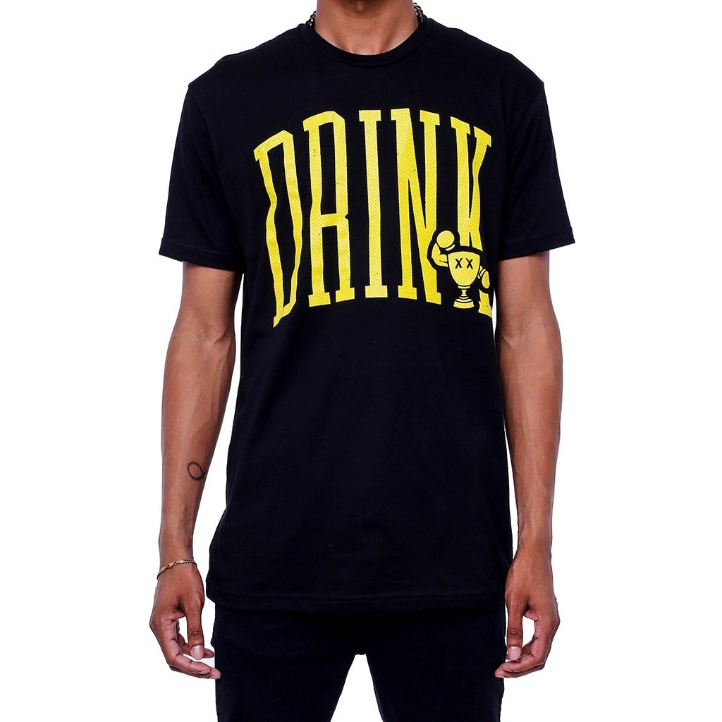 The Drink Champs Bar Fight Tee in Black