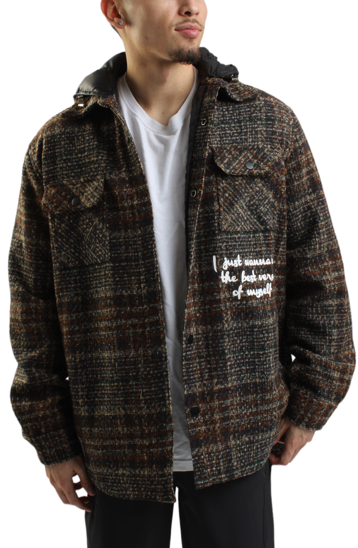 Avry Hooded Flannel