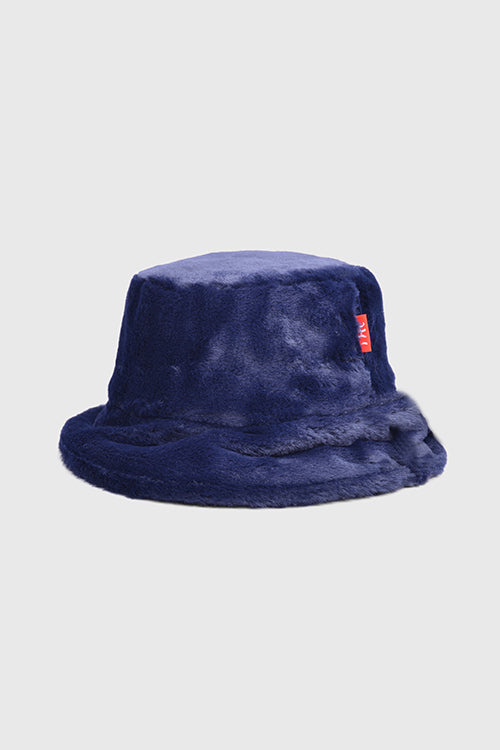 Eternal Fortune Fur Reversible Bucket Hat