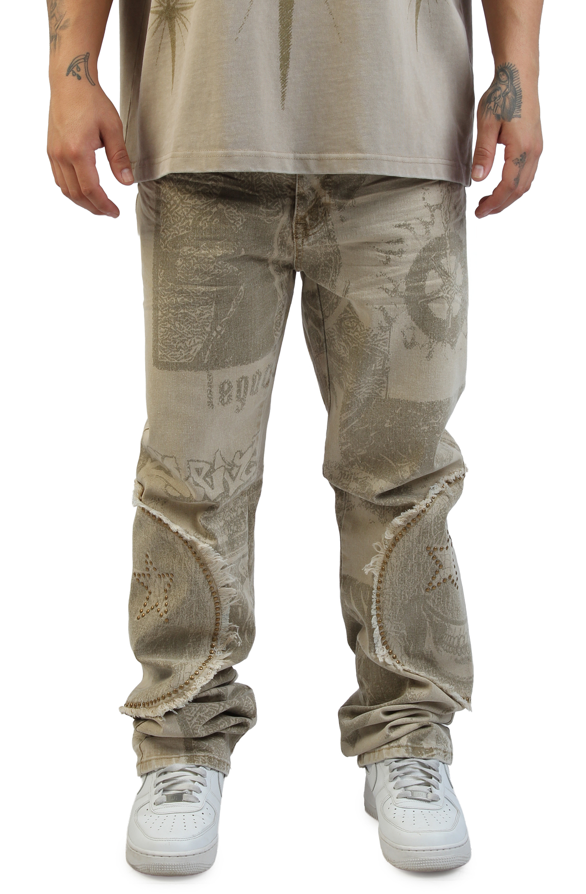 Doodle Zig Zag Stitch Pants