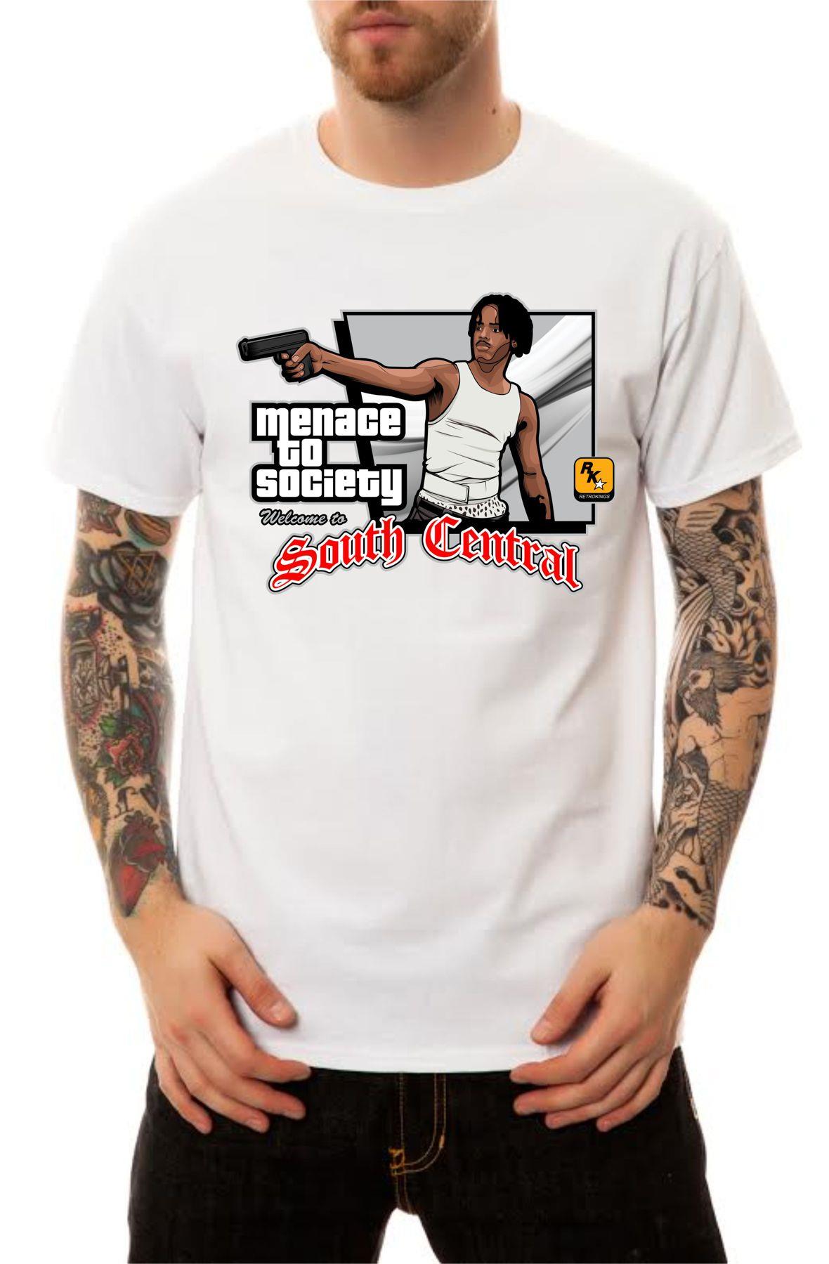 The Menace GTA T-Shirt in White