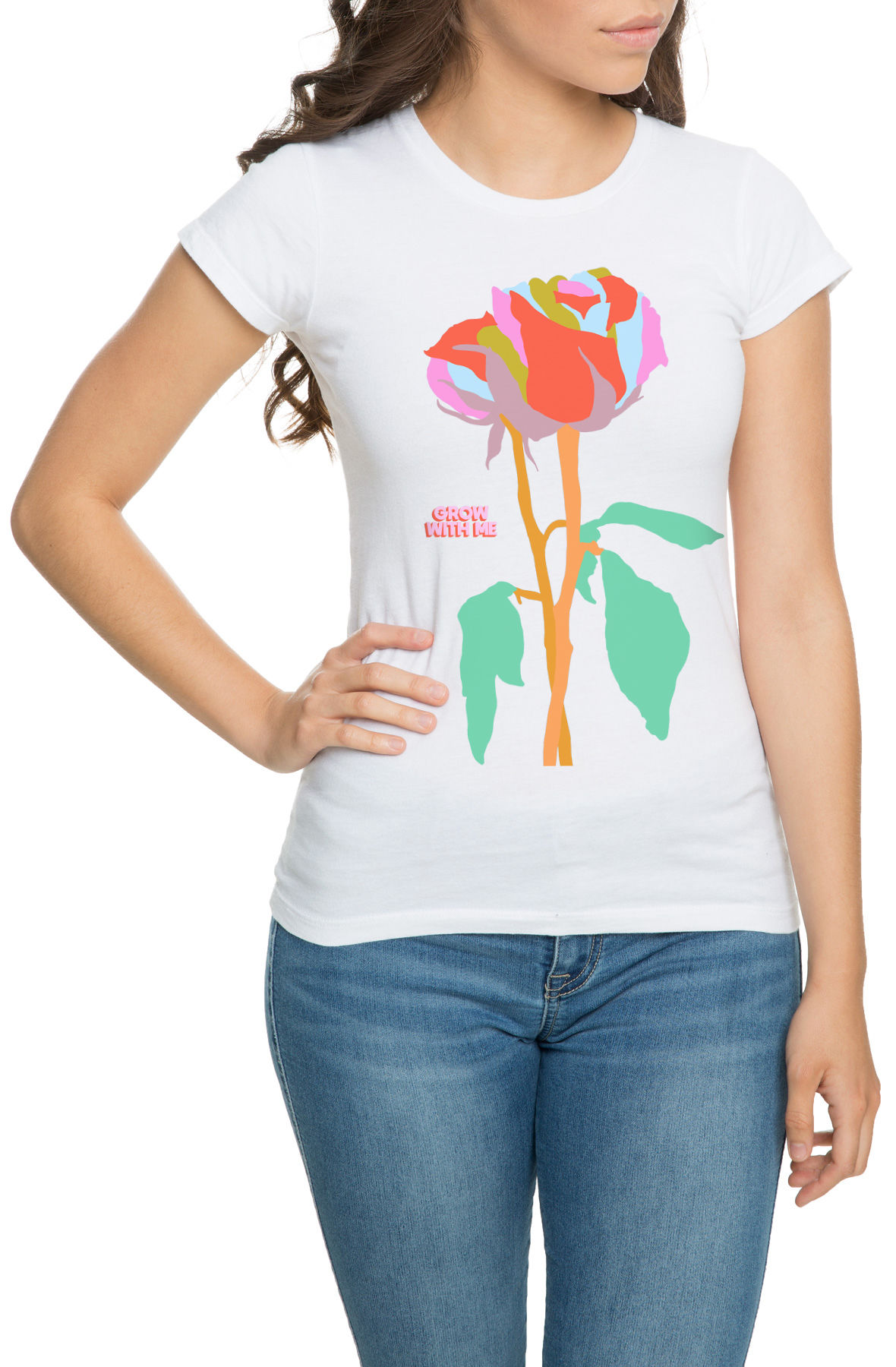 The Grow with Me Tee in White