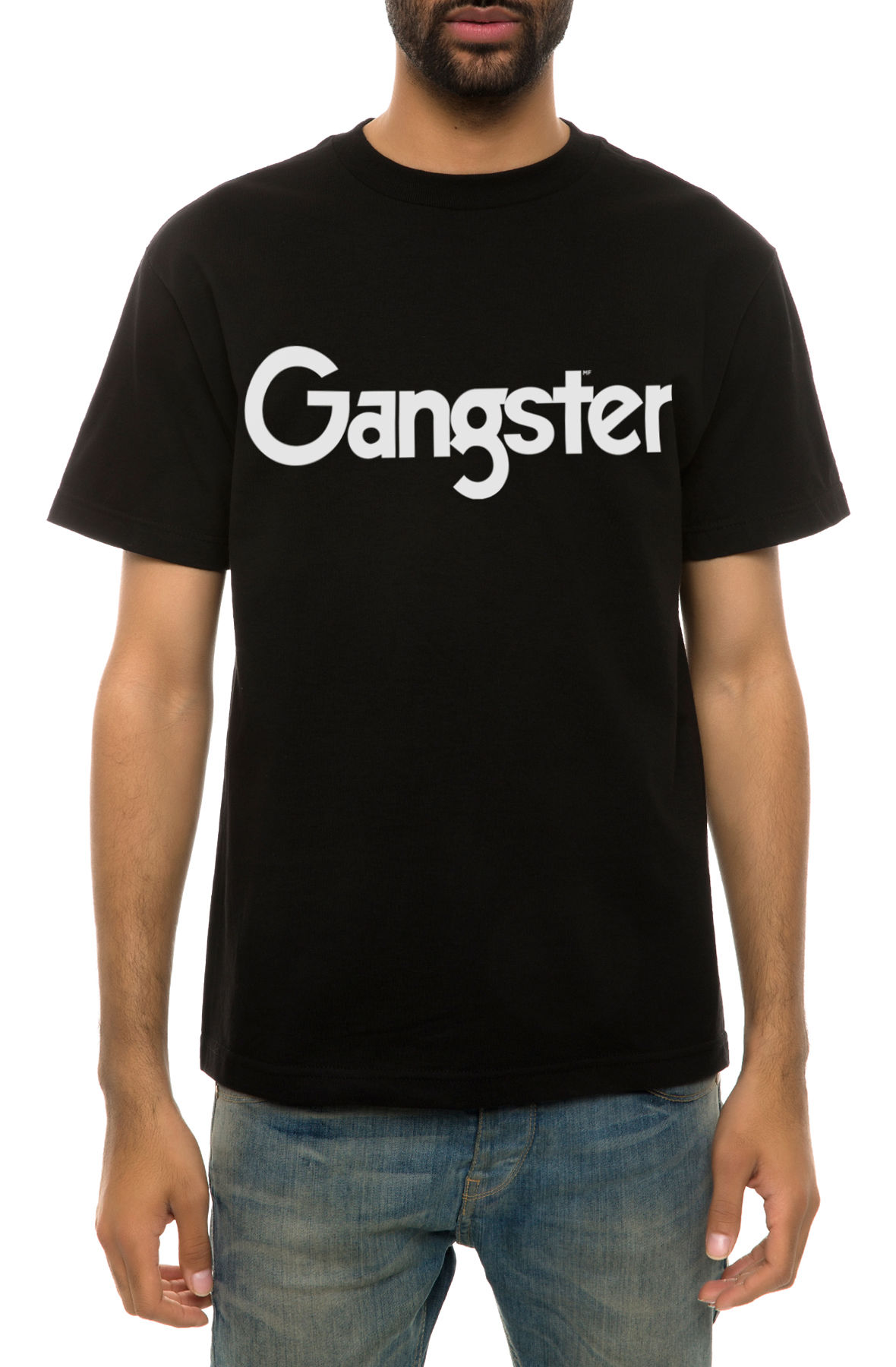 The Gangster MF Tee in Black