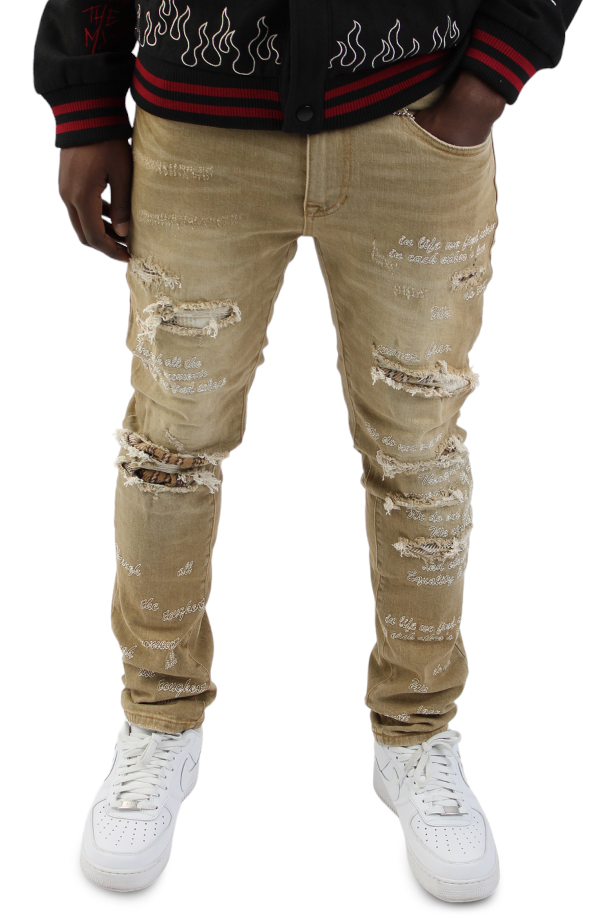 Lowland Plaid Jean