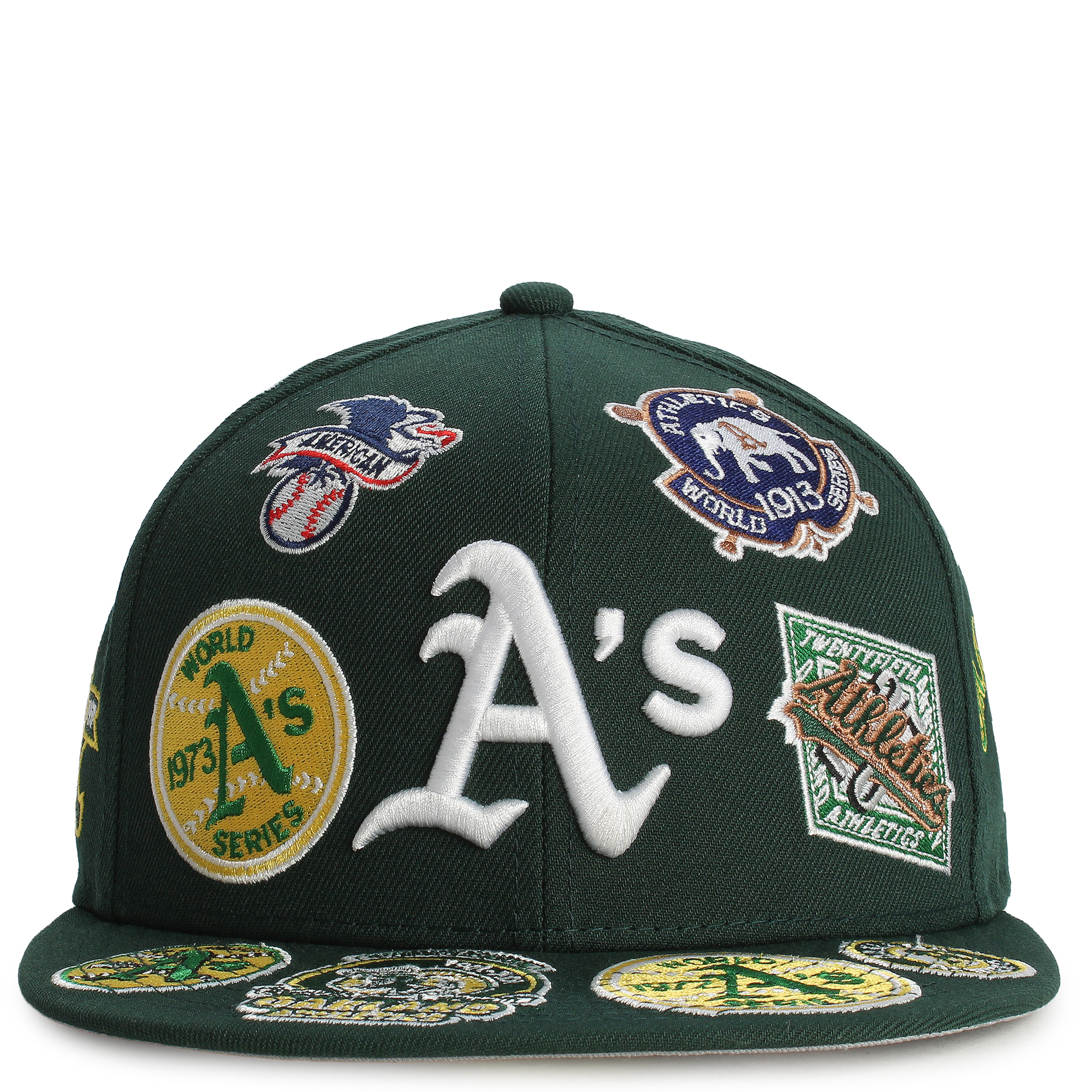 NEW ERA CAPS MLB Oakland Athletics 59FIFTY All Over Patch Fitted