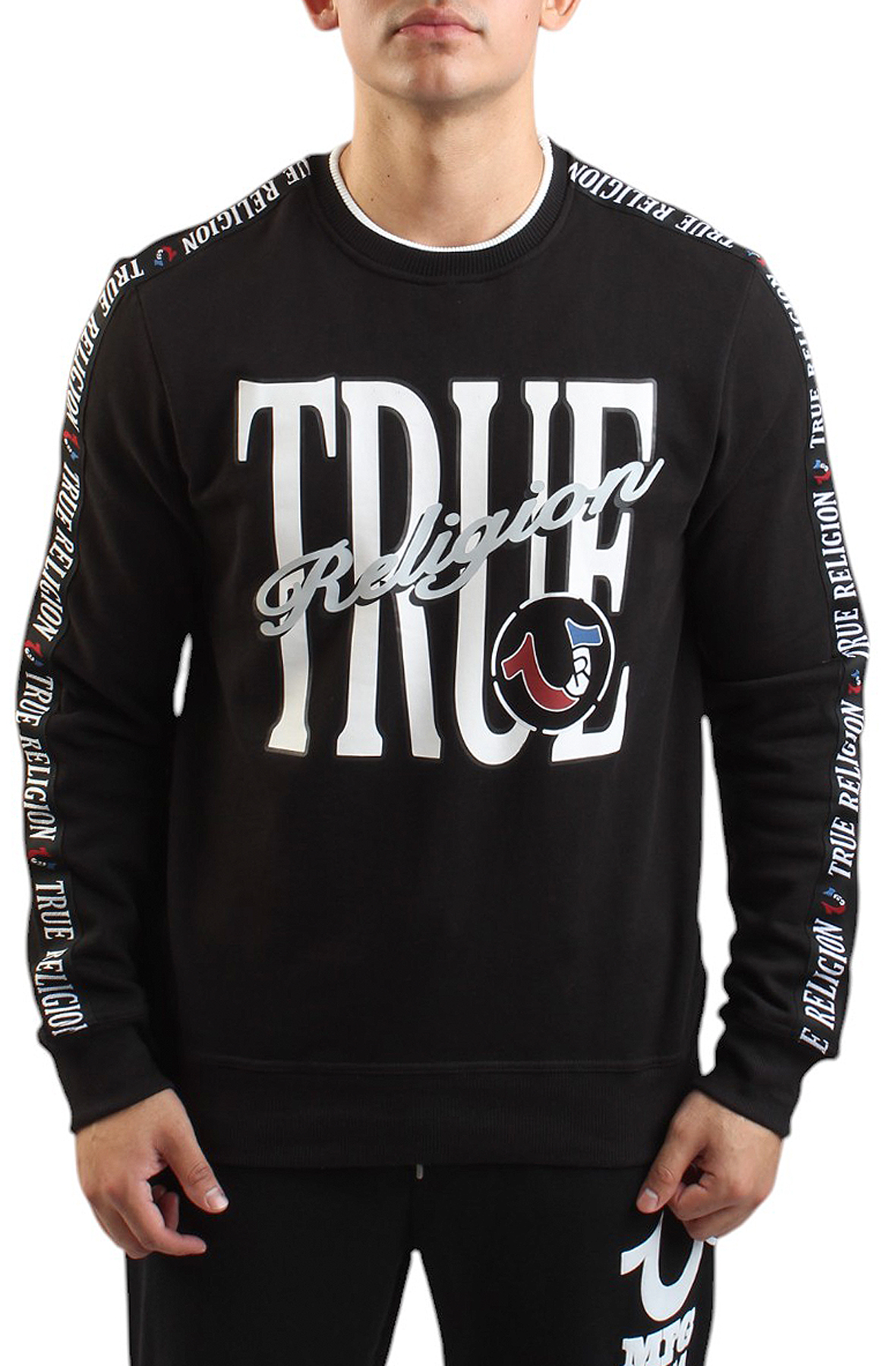 LOGO TAPING SWEATSHIRT