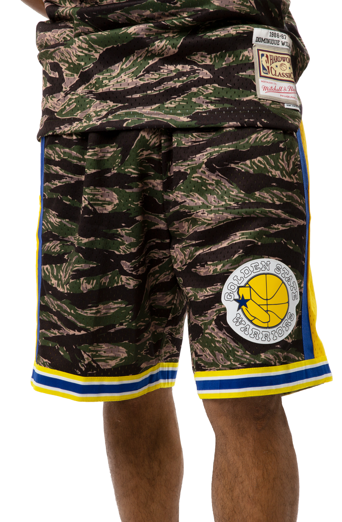 warriors swingman shorts