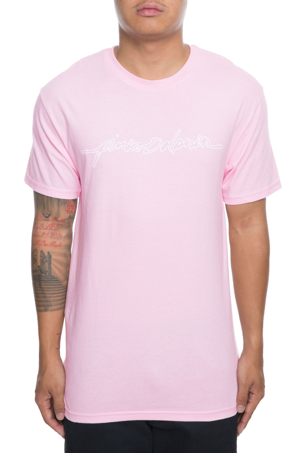 The Paradise Script Tee in Pink