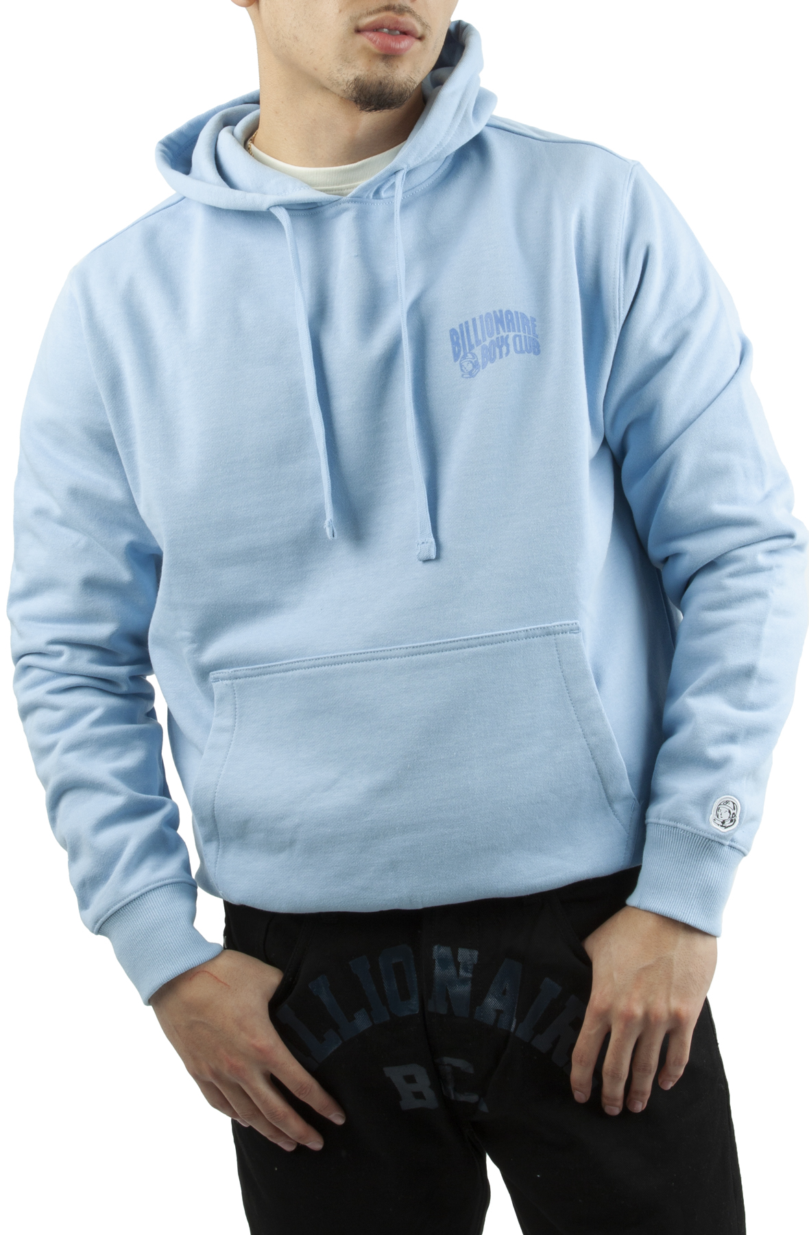 Billionaire boys club blue on sale hoodie