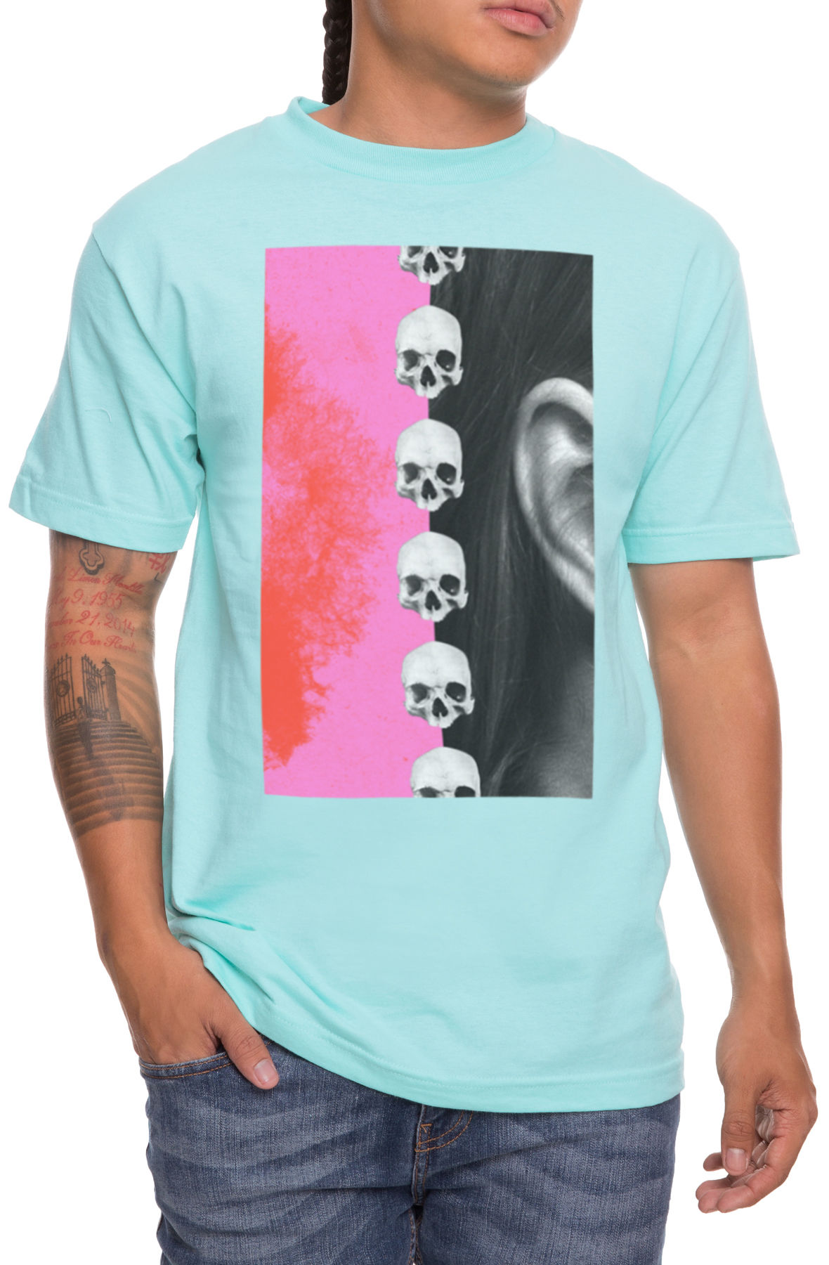 The Glimpses Tee in Mint