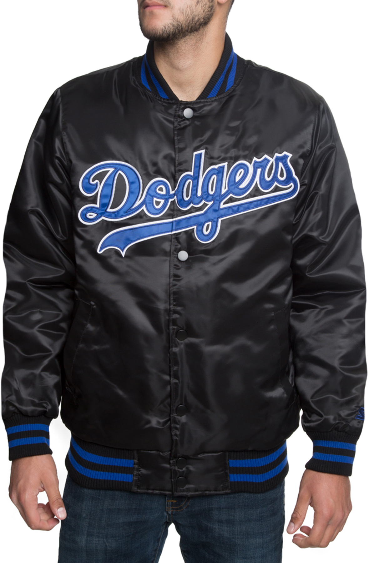 Mitchell & Ness, Jackets & Coats, Mens 2xl Vintage Mitchell Ness Brooklyn  Dodgers Zip Up Jacket 26